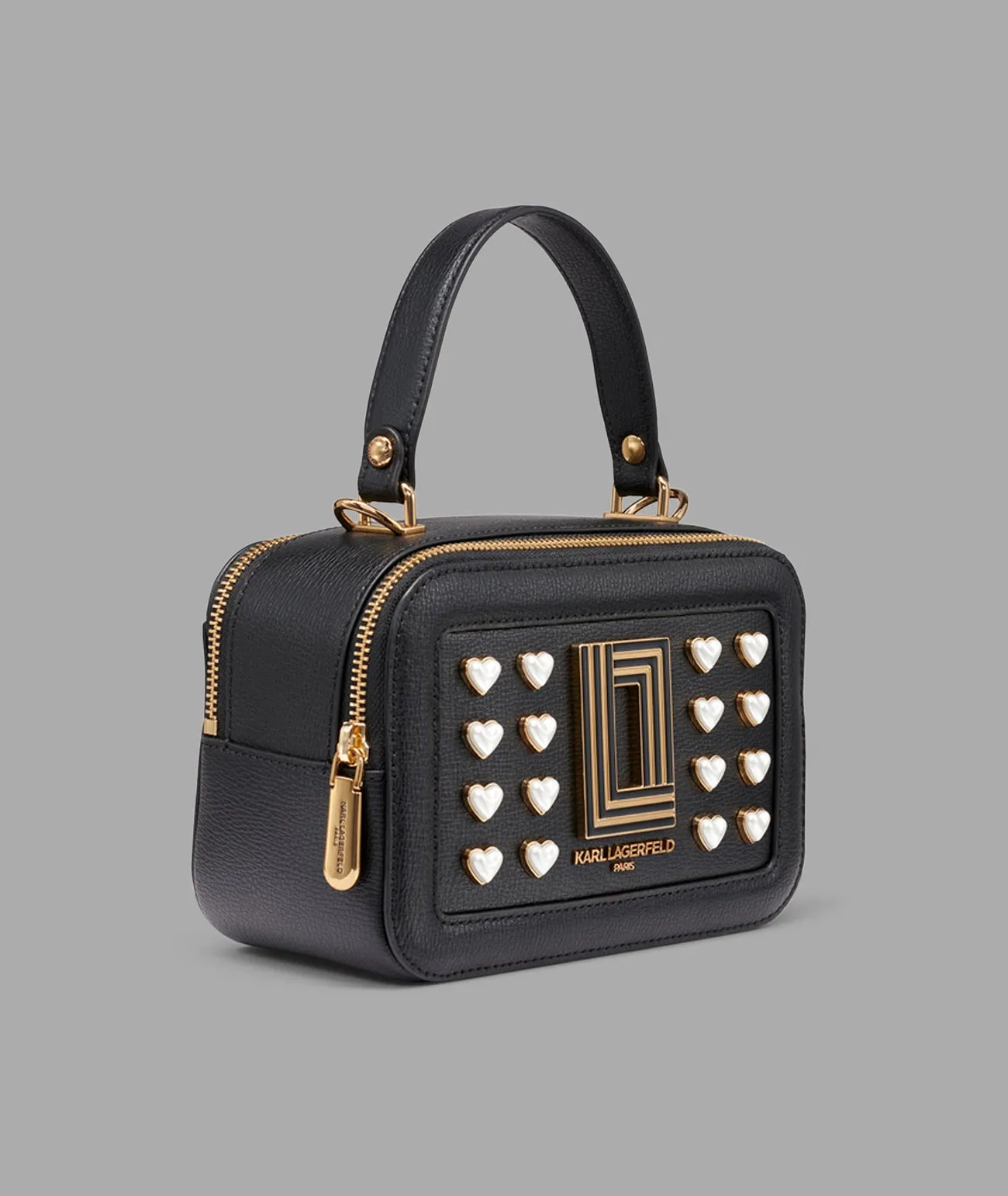 SIMONE CROSSBODY LOTUS WITH PEARL HEARTS sold by Karl Lagerfeld Paris product image thumbnail 2