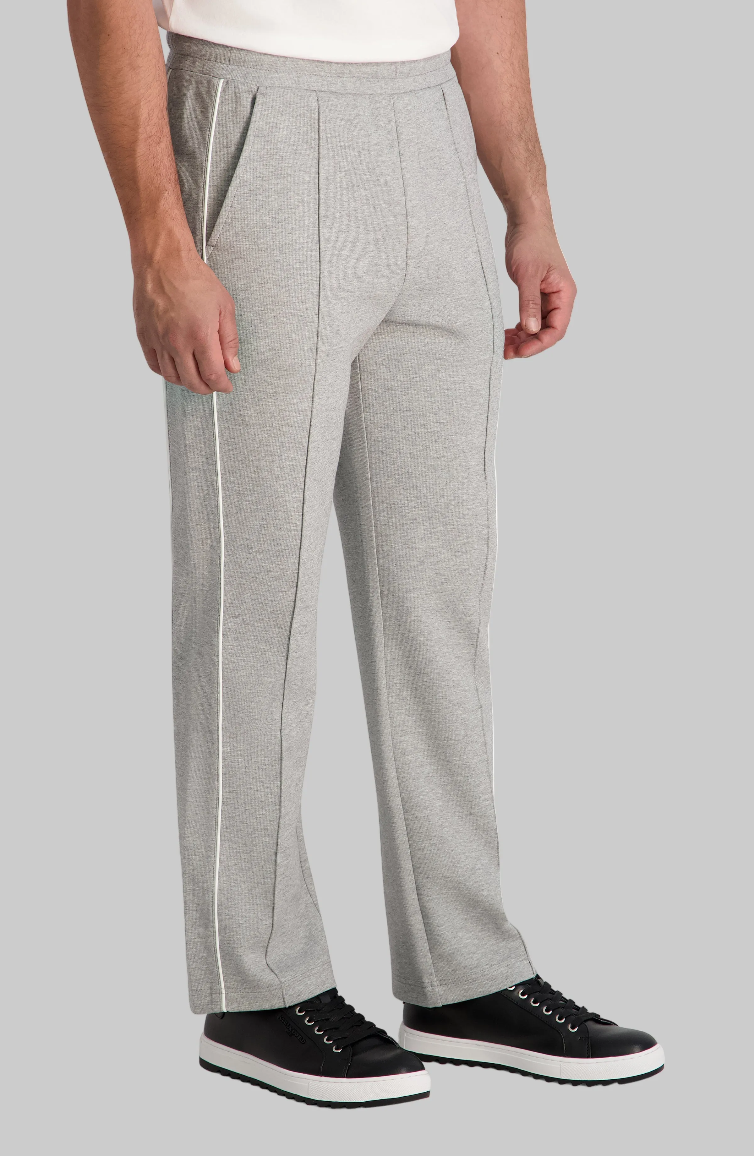 PONTE TRACK PANT sold by Karl Lagerfeld Paris product image thumbnail 3