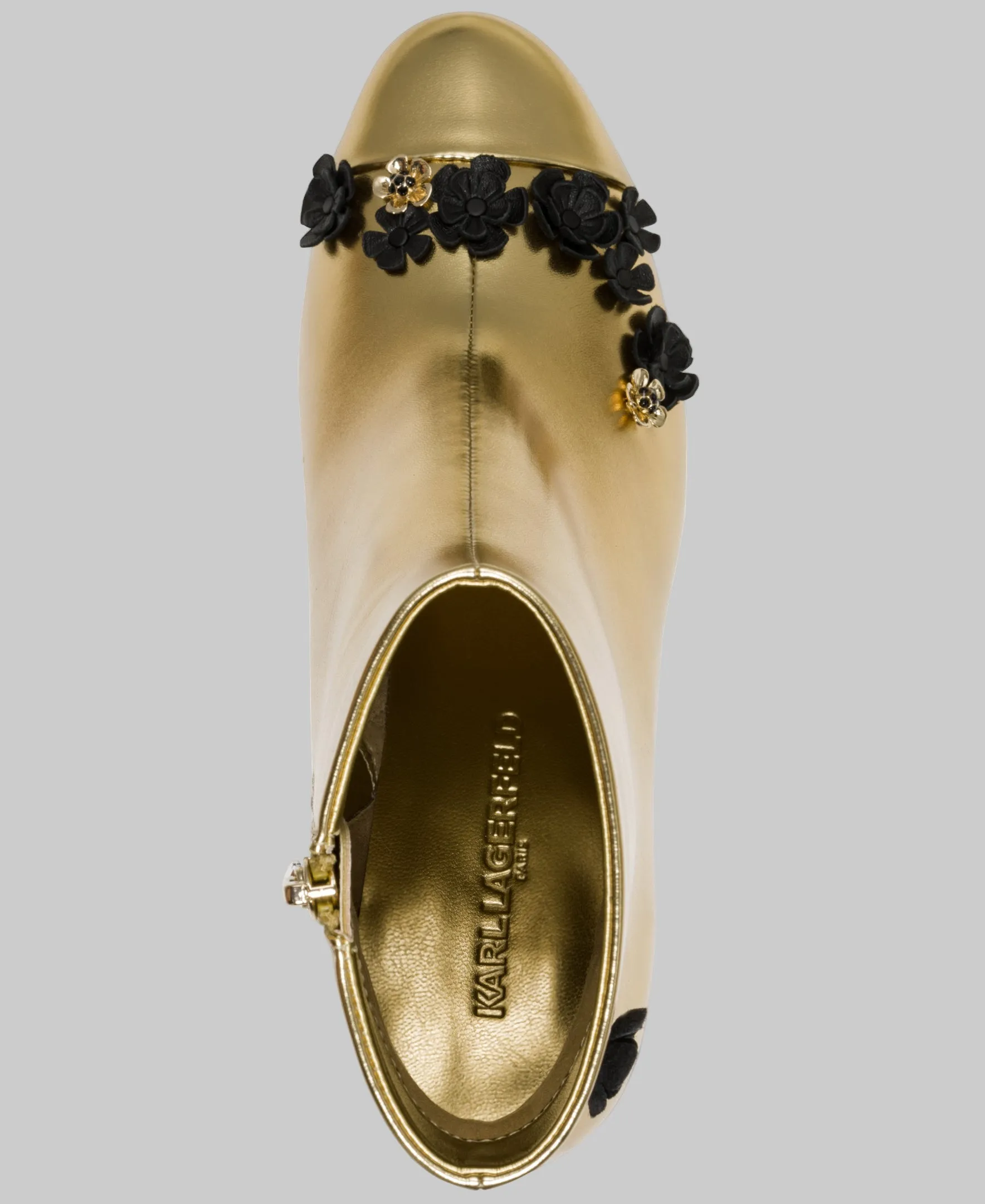 DALYN FLEUR HEELED BOOTIE sold by Karl Lagerfeld Paris product image thumbnail 3