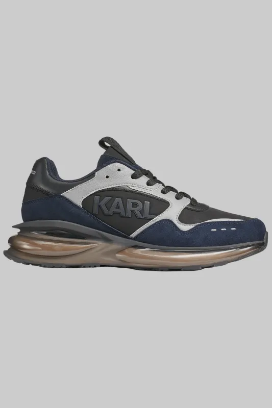 MIXED MEDIA SNEAKER WITH KARL LOGO sold by Karl Lagerfeld Paris