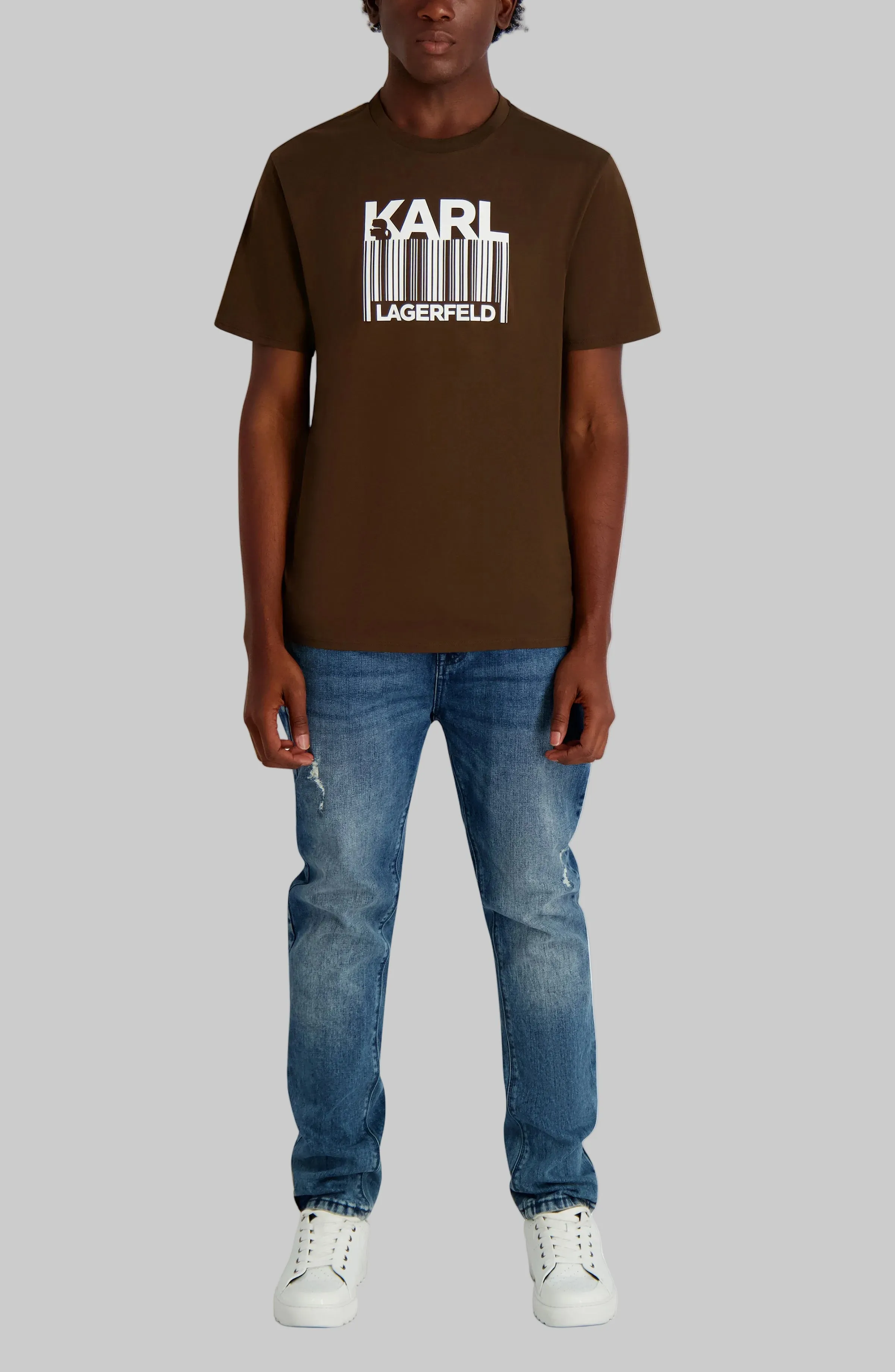 KARL BARCODE TSHIRT sold by Karl Lagerfeld Paris product image thumbnail 4