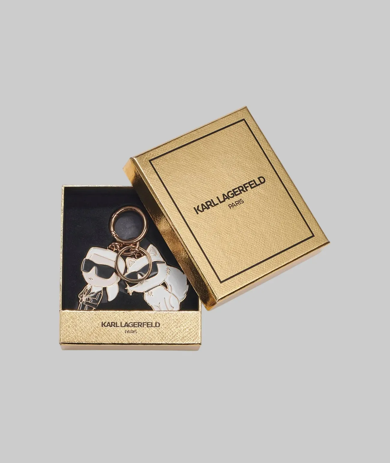 KARL & CHOUPETTE DUO BAG CHARM sold by Karl Lagerfeld Paris product image thumbnail 3