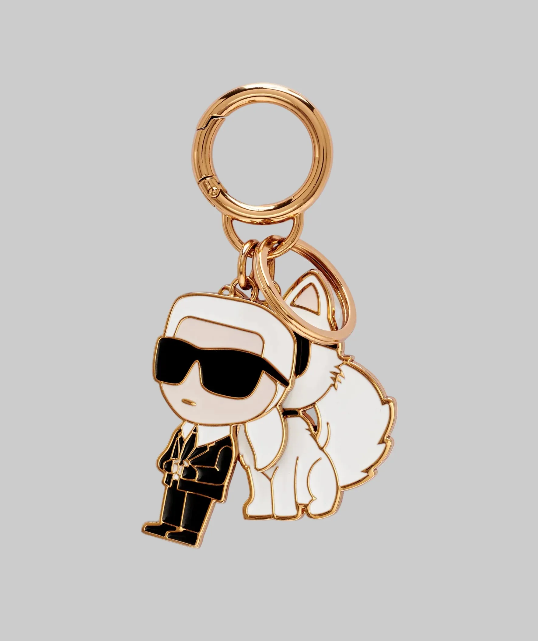 KARL & CHOUPETTE DUO BAG CHARM sold by Karl Lagerfeld Paris product image thumbnail 2