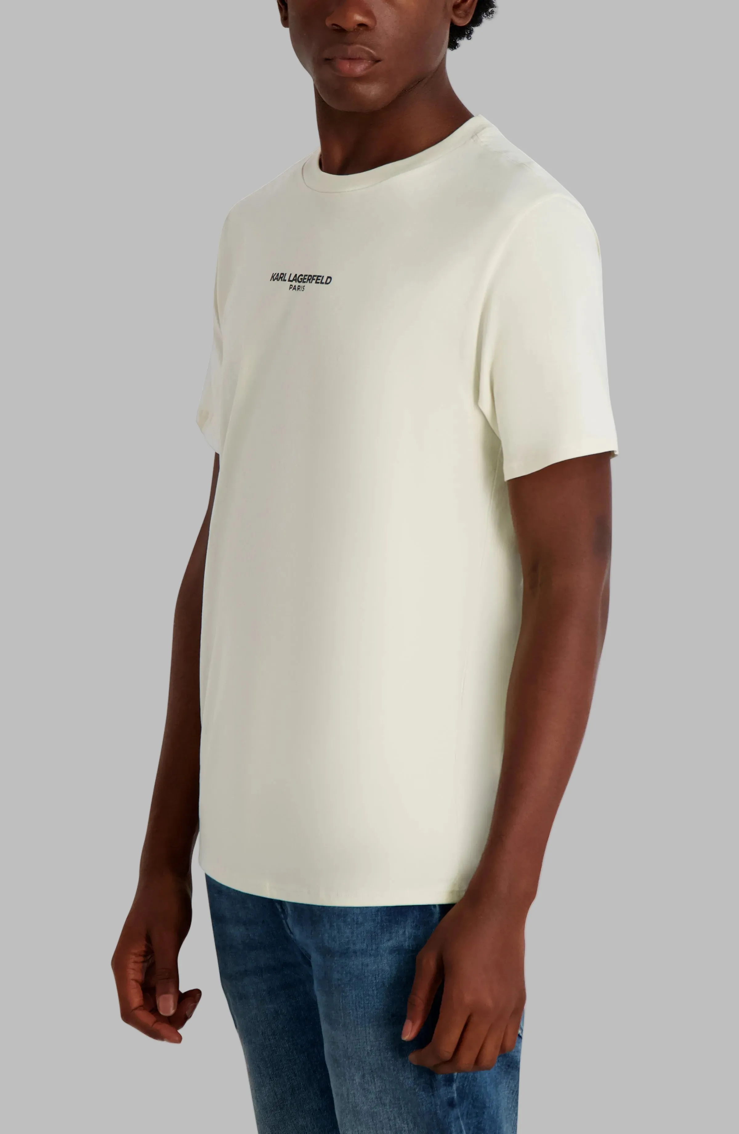 KARL CHEST LOGO TEE sold by Karl Lagerfeld Paris product image thumbnail 2