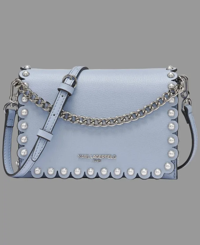 LOURDES CROSSBODY WITH PEARLS sold by Karl Lagerfeld Paris