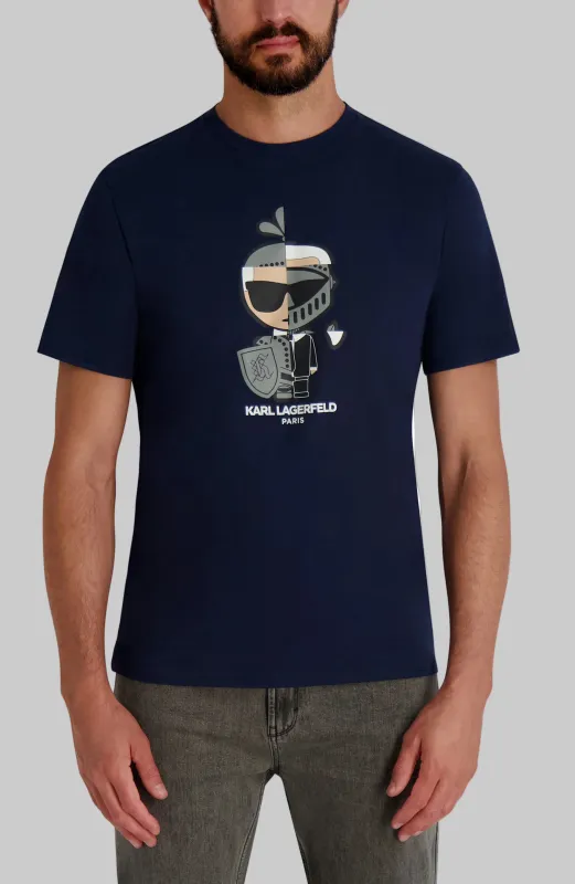 SPLIT PERSONALITY KARL TEE made by Karl Lagerfeld Paris