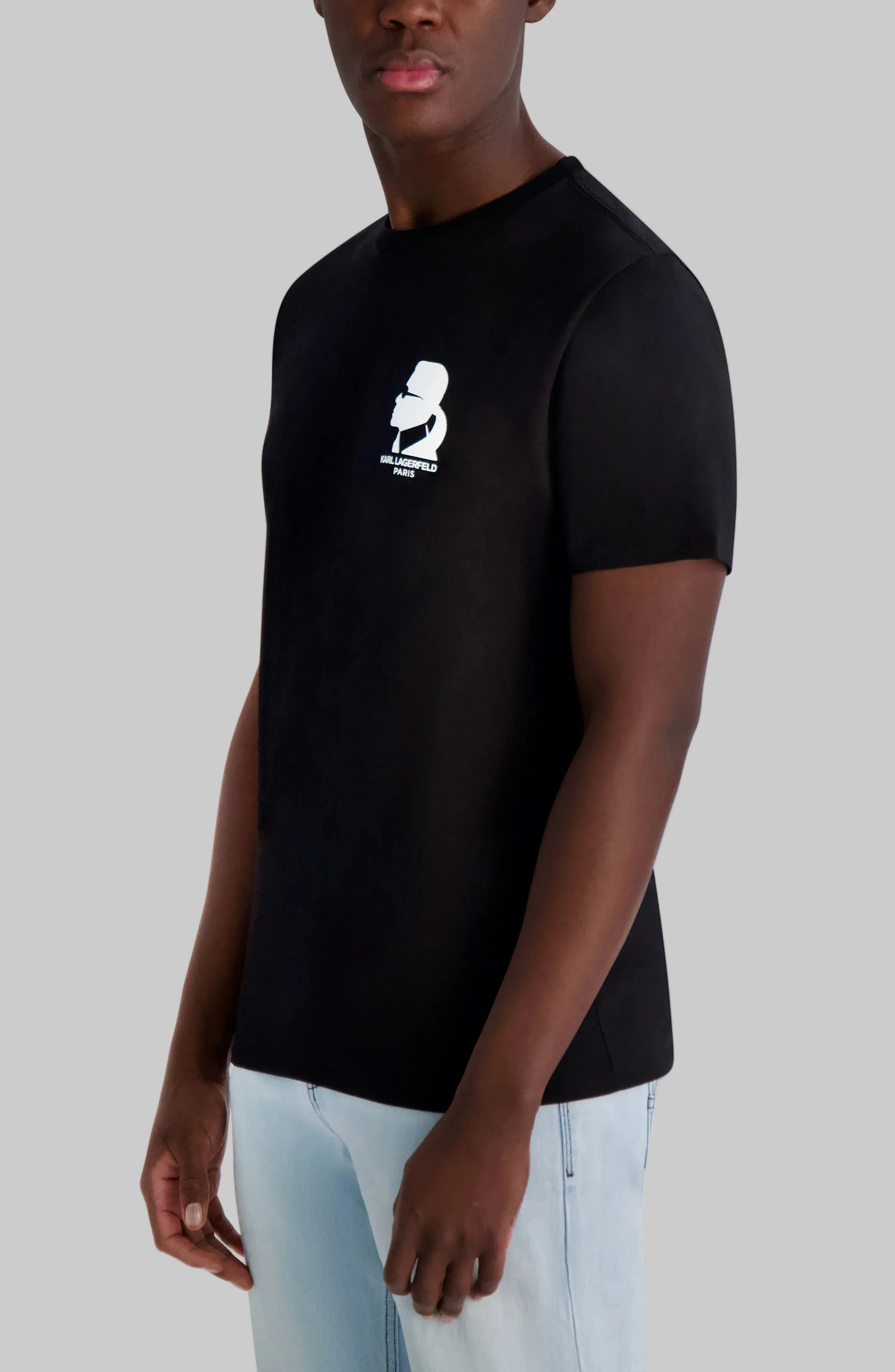 MINI KARL CHEST LOGO TEE sold by Karl Lagerfeld Paris product image thumbnail 3