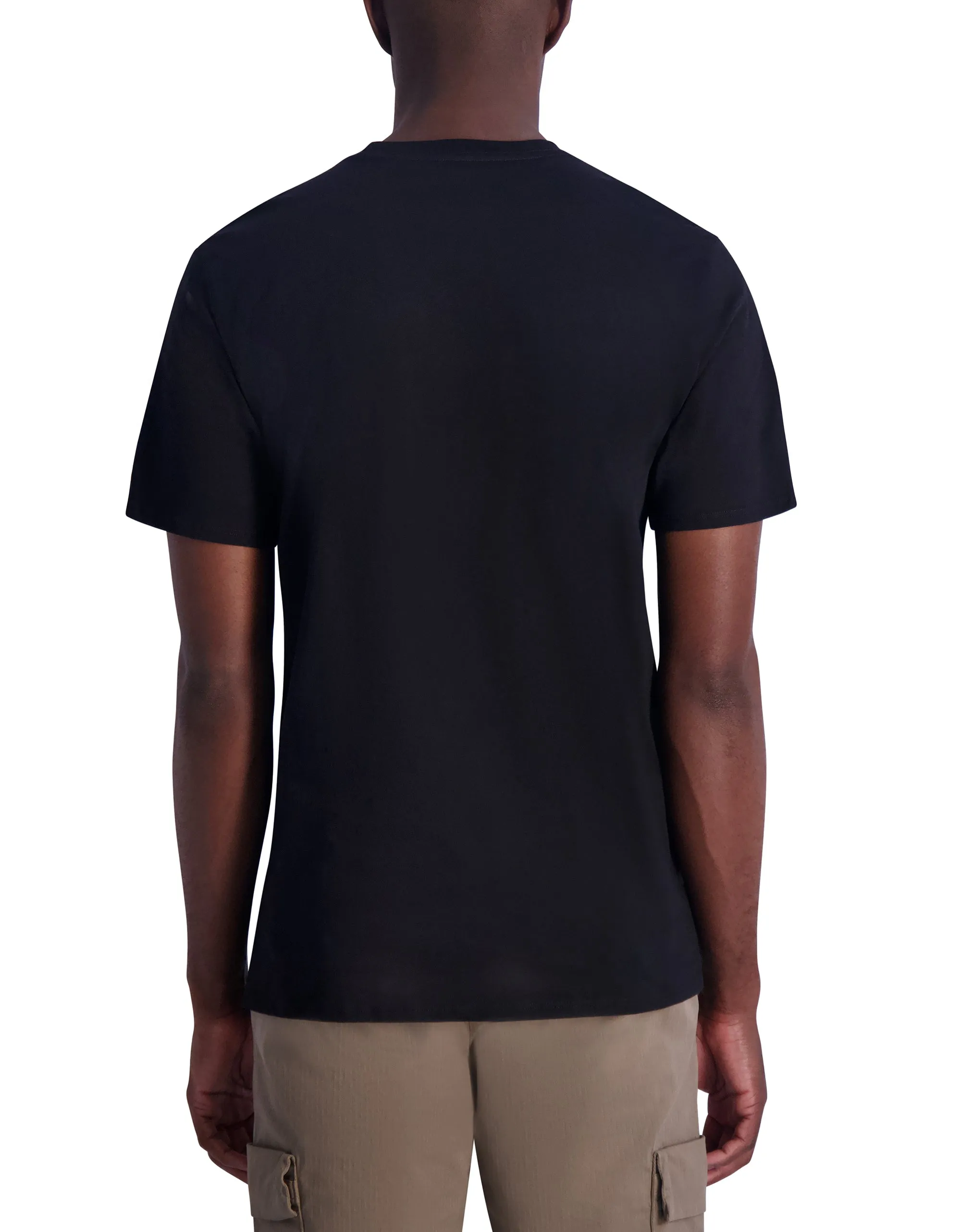 LATITUDE LONGITUDE RUBBERIZED LOGO T-SHIRT sold by Karl Lagerfeld Paris product image thumbnail 2