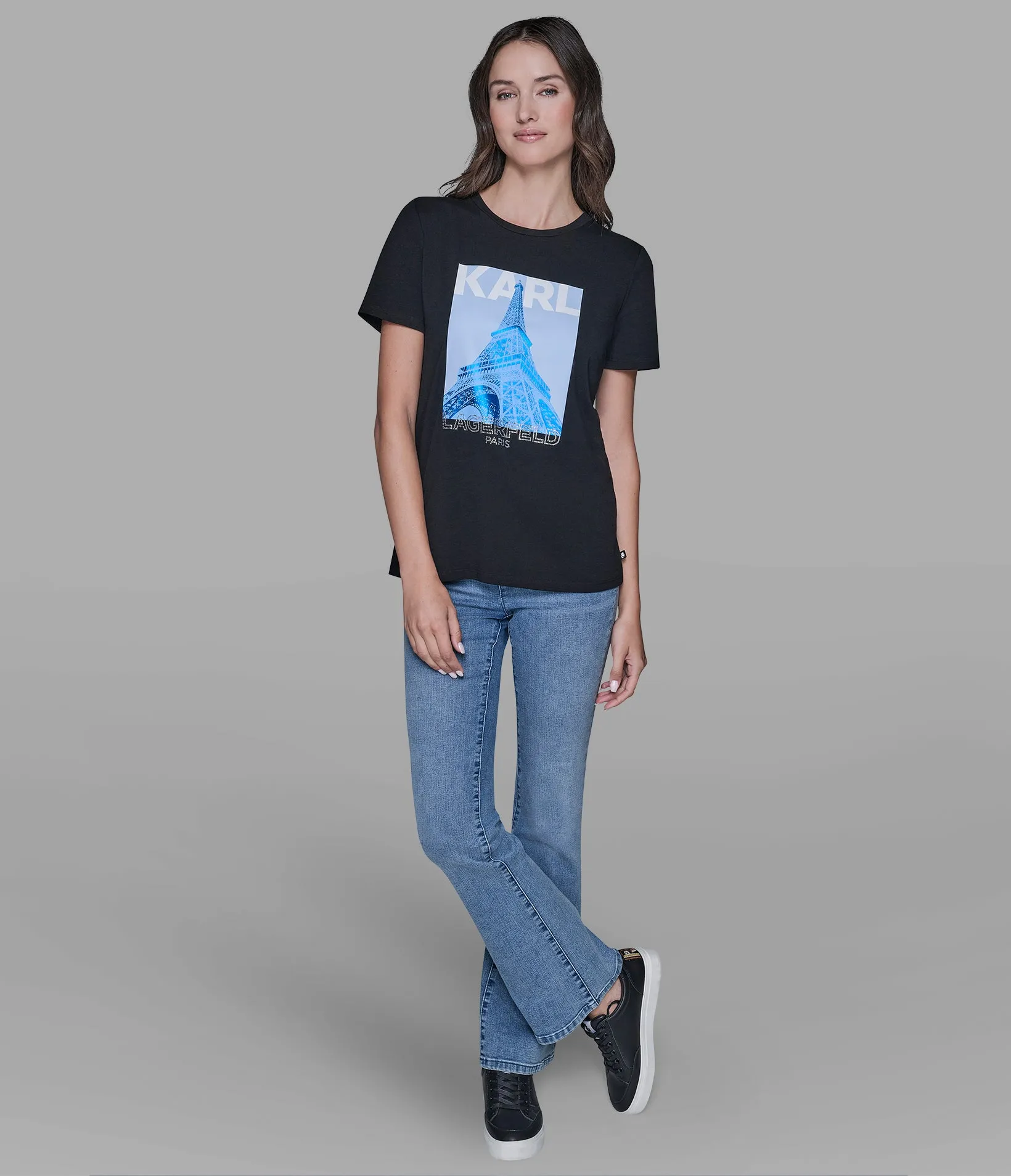 KARL EIFFEL TOWER TEE sold by Karl Lagerfeld Paris product image thumbnail 4