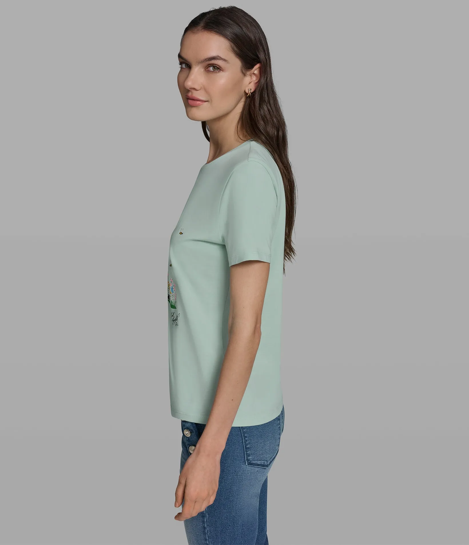 BEE KEEPER KARL LOGO TEE sold by Karl Lagerfeld Paris product image thumbnail 3