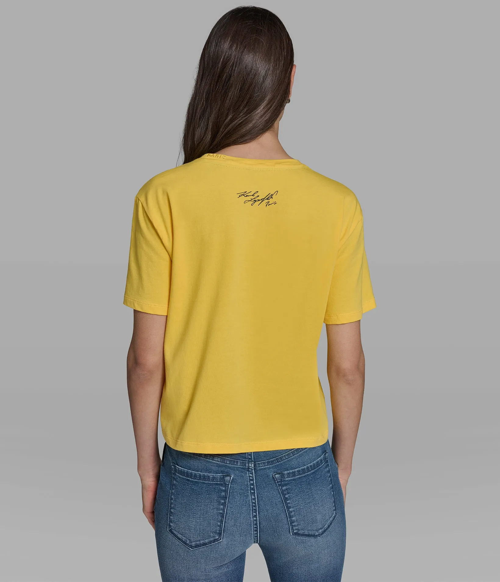 FLORAL FRAME KARL TEE sold by Karl Lagerfeld Paris product image thumbnail 2