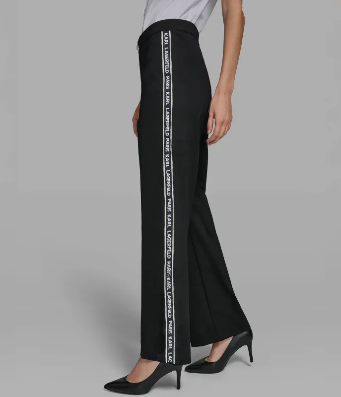 KARL LOGO TAPE PANT sold by Karl Lagerfeld Paris
