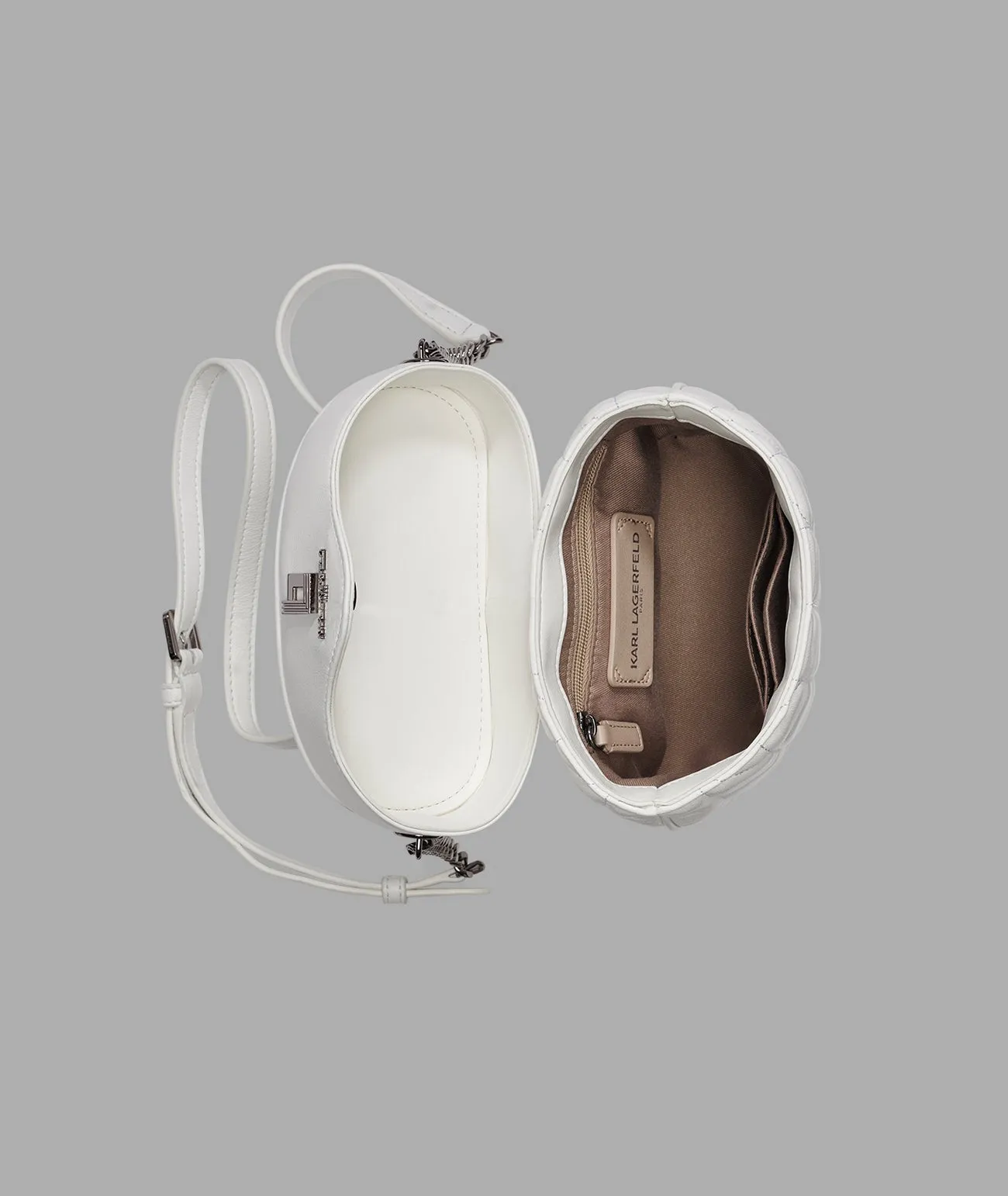 LAFAYETTE CROSSBODY BUCKET BAG sold by Karl Lagerfeld Paris product image thumbnail 4