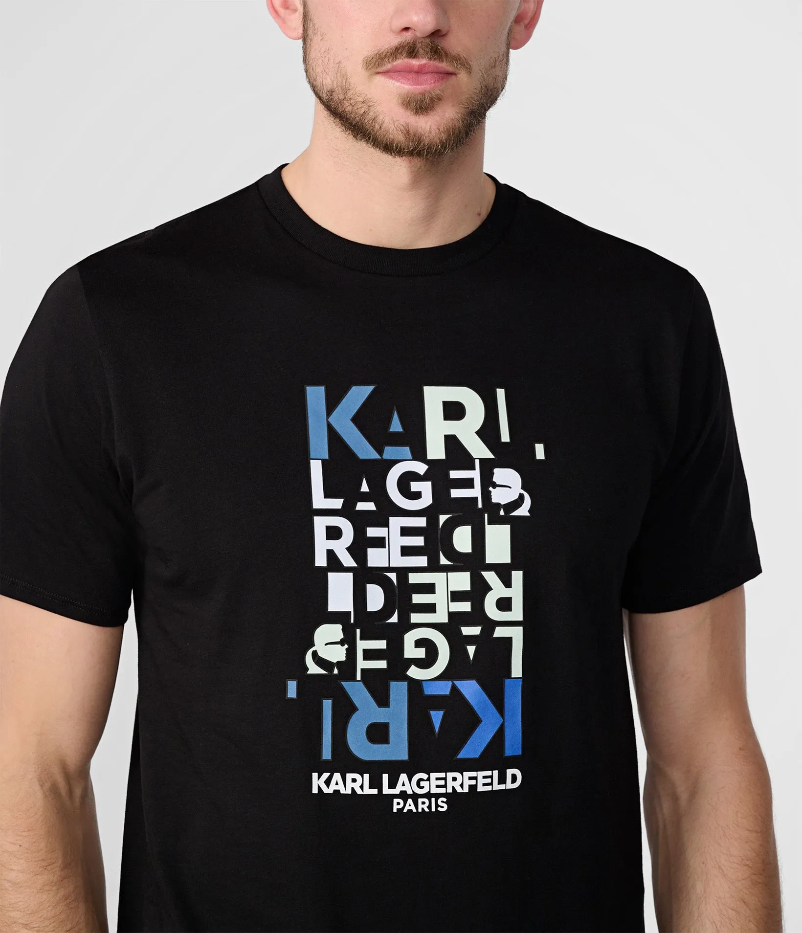BROKEN LOGO TEE sold by Karl Lagerfeld Paris product image thumbnail 3