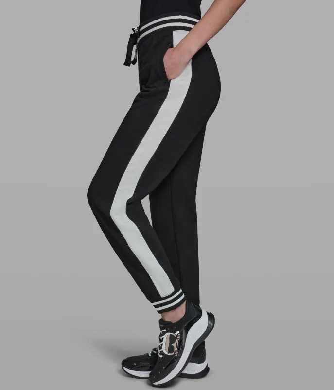 TRACK JOGGER WITH STRIPE DETAIL sold by Karl Lagerfeld Paris