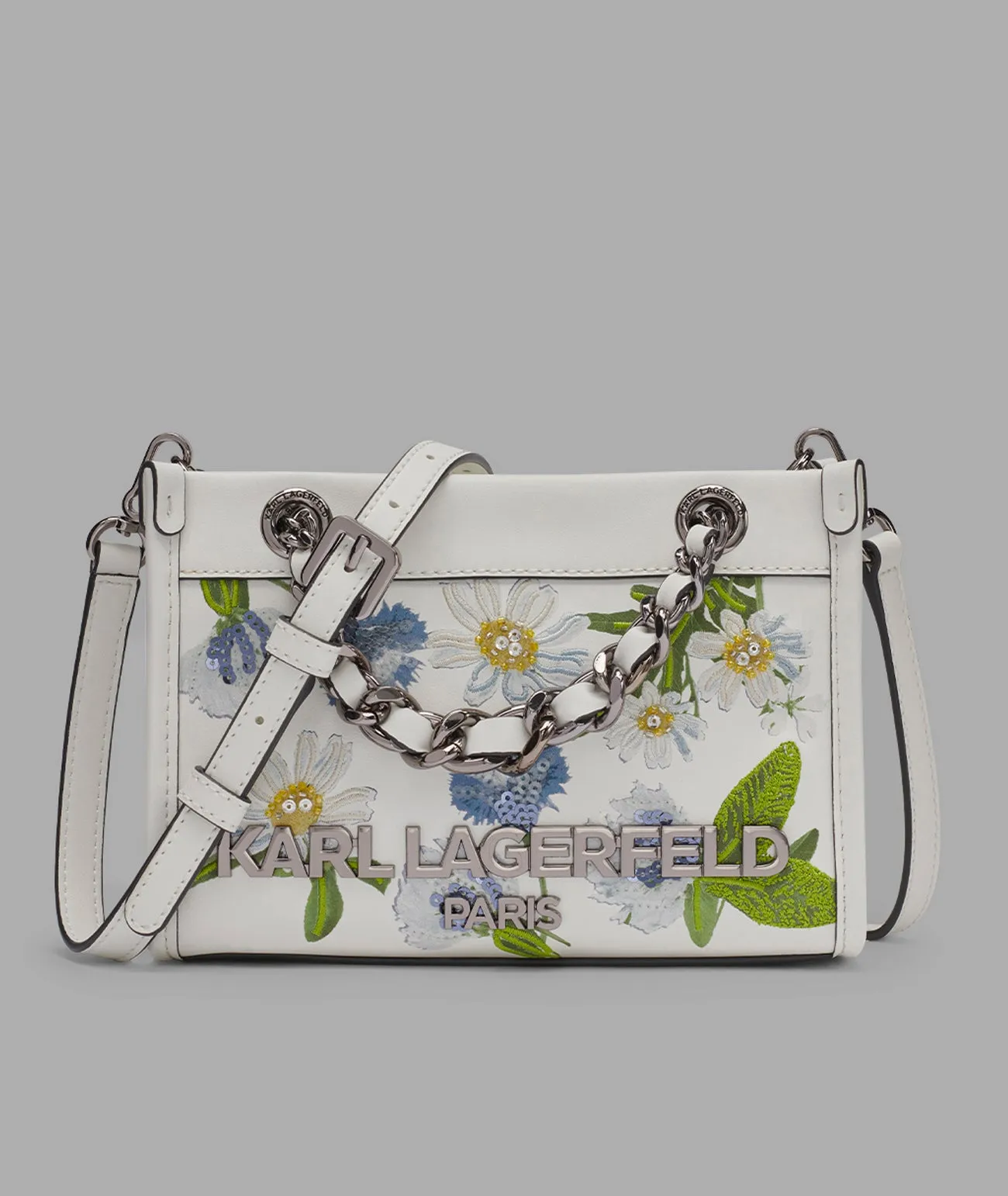 SAVOIE FLORAL MINI CROSSBODY sold by Karl Lagerfeld Paris
