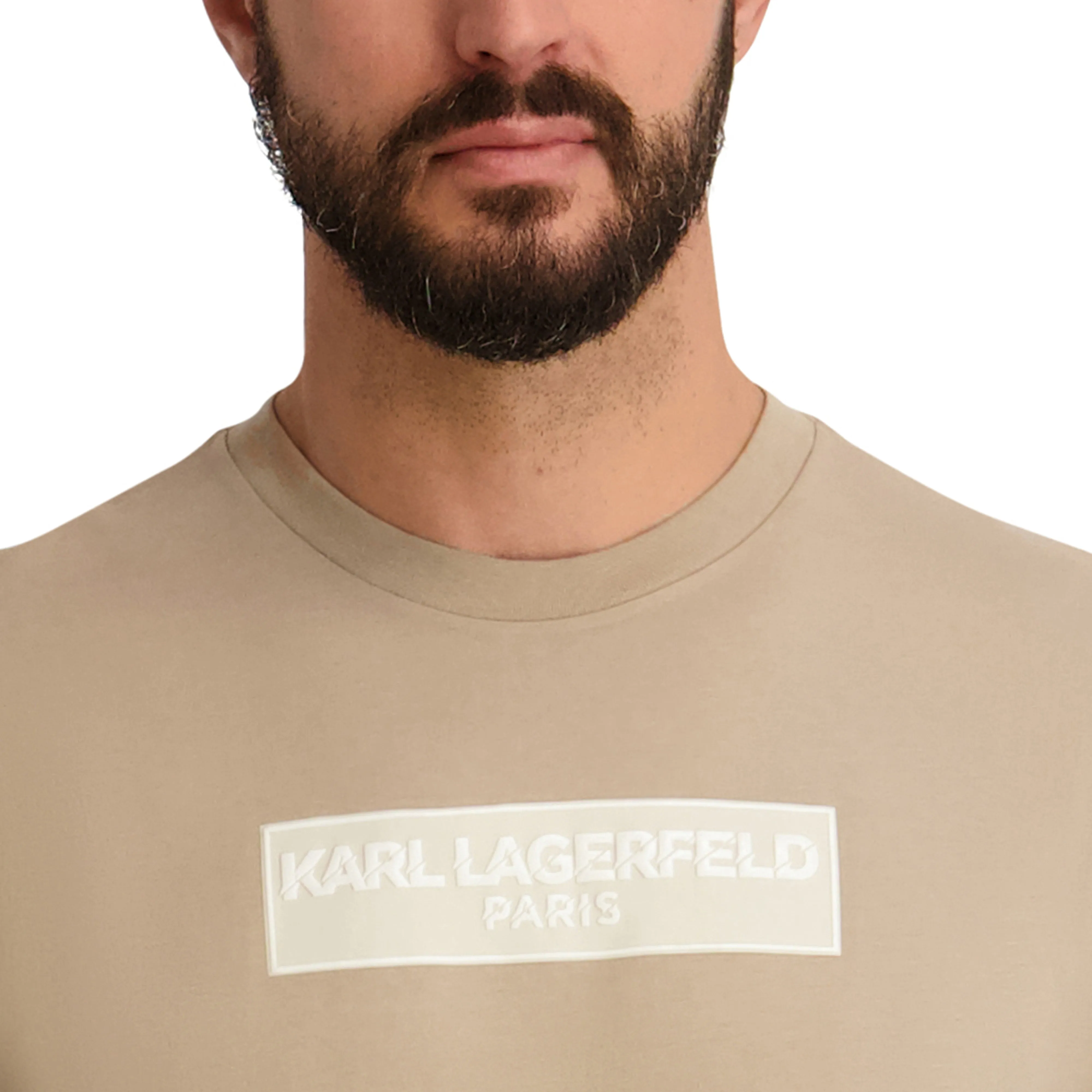 RUBBERIZED TEXTURED KARL LAGERFELD TEE sold by Karl Lagerfeld Paris product image thumbnail 5