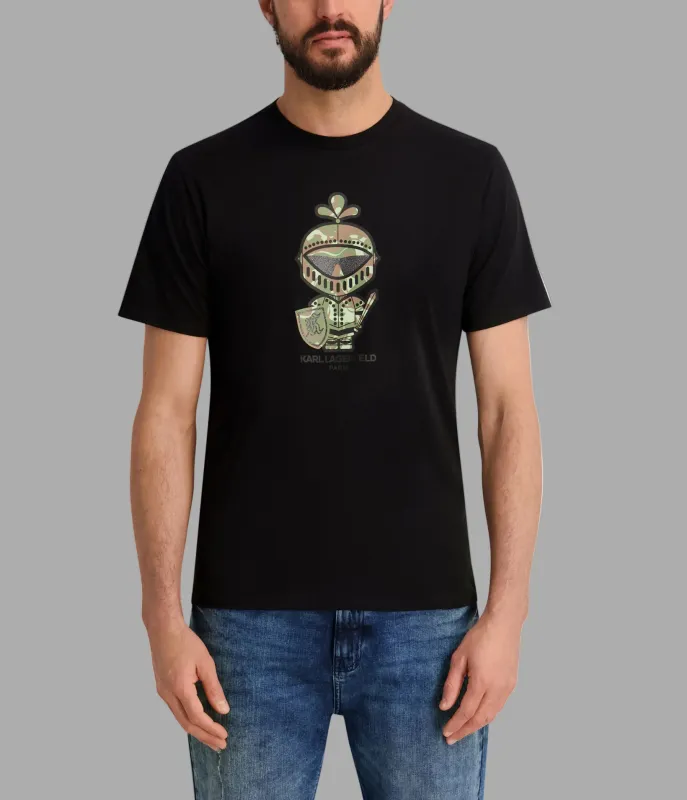CAMO KARL ARMOUR TEE made by Karl Lagerfeld Paris