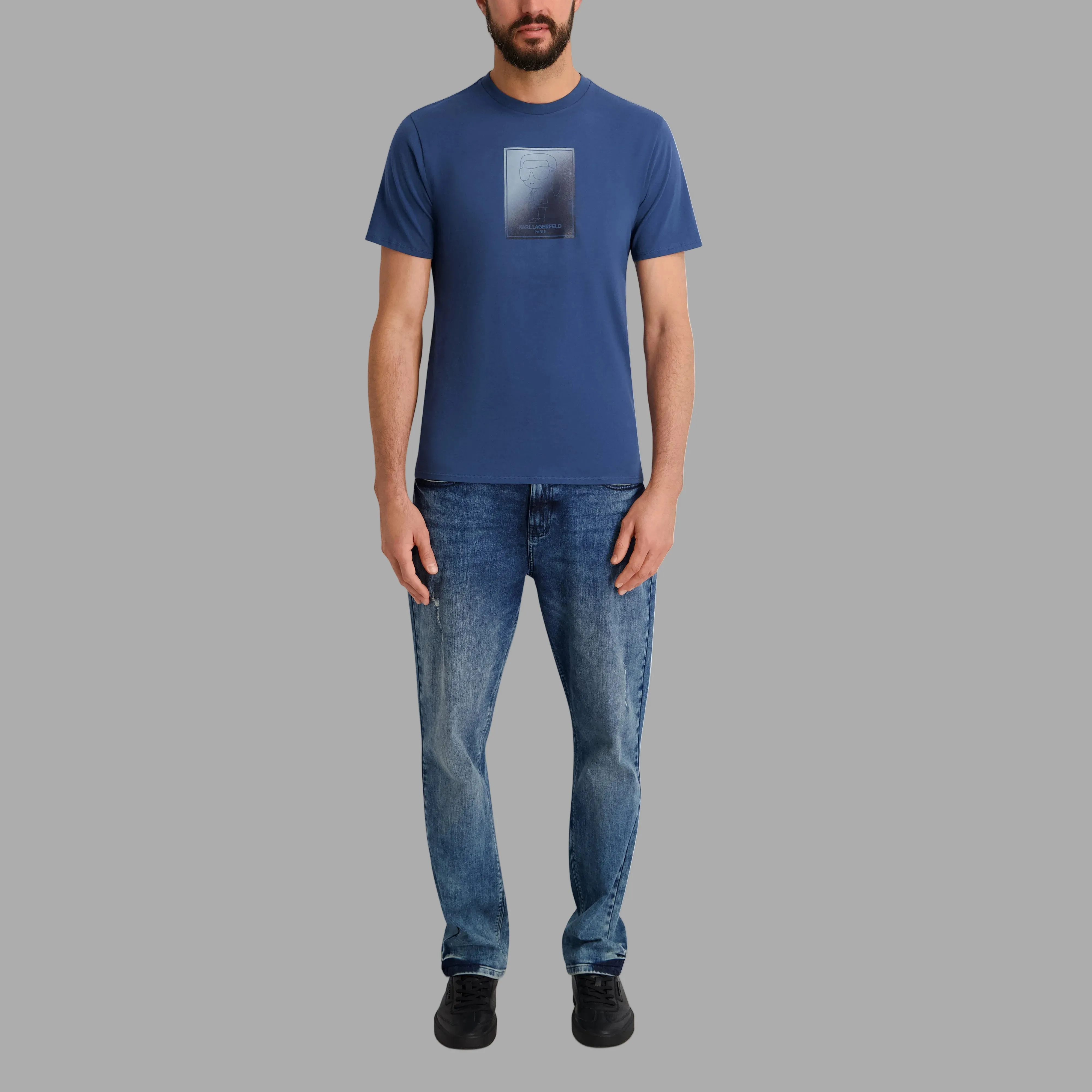 OMBRE SQUARE KARL TEE sold by Karl Lagerfeld Paris product image thumbnail 4