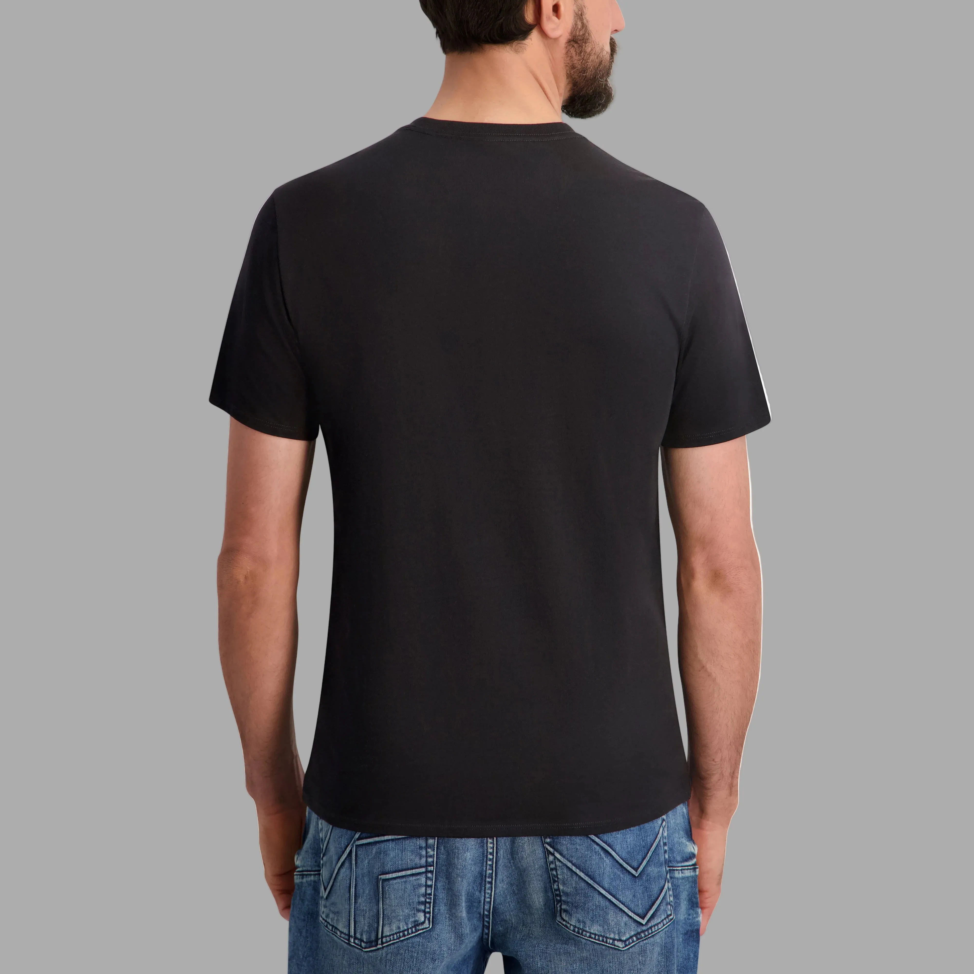 RUBBERIZED LARGE KARL LOGO GRAPHIC TEE sold by Karl Lagerfeld Paris product image thumbnail 2