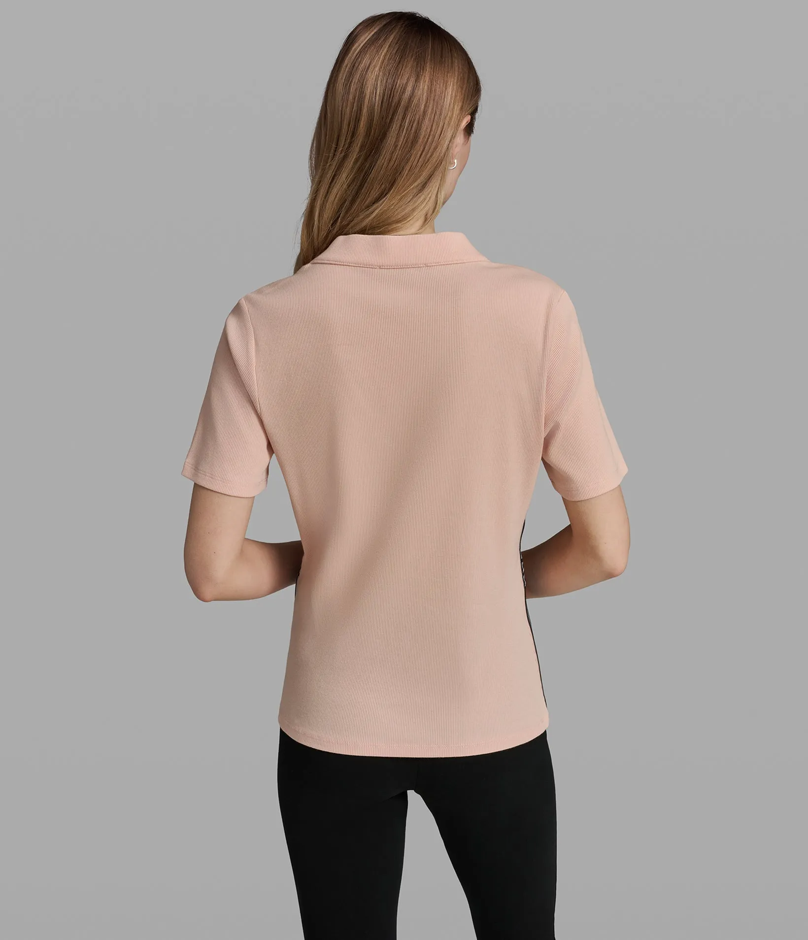LOGO TAPE KNIT TOP sold by Karl Lagerfeld Paris product image thumbnail 2