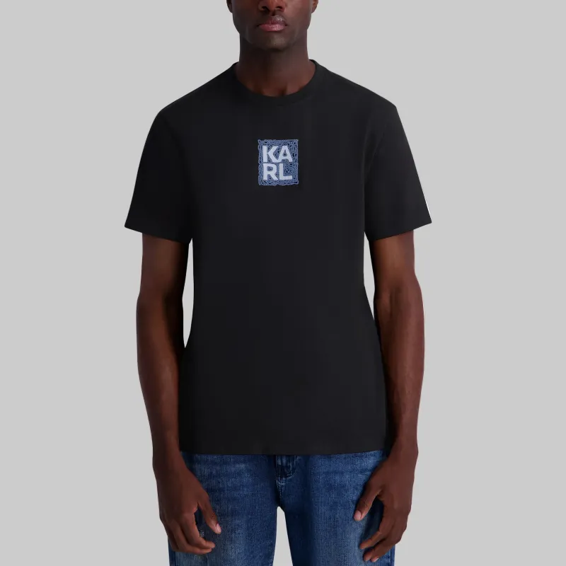 TANGLED ROPE KARL LOGO TEE made by Karl Lagerfeld Paris
