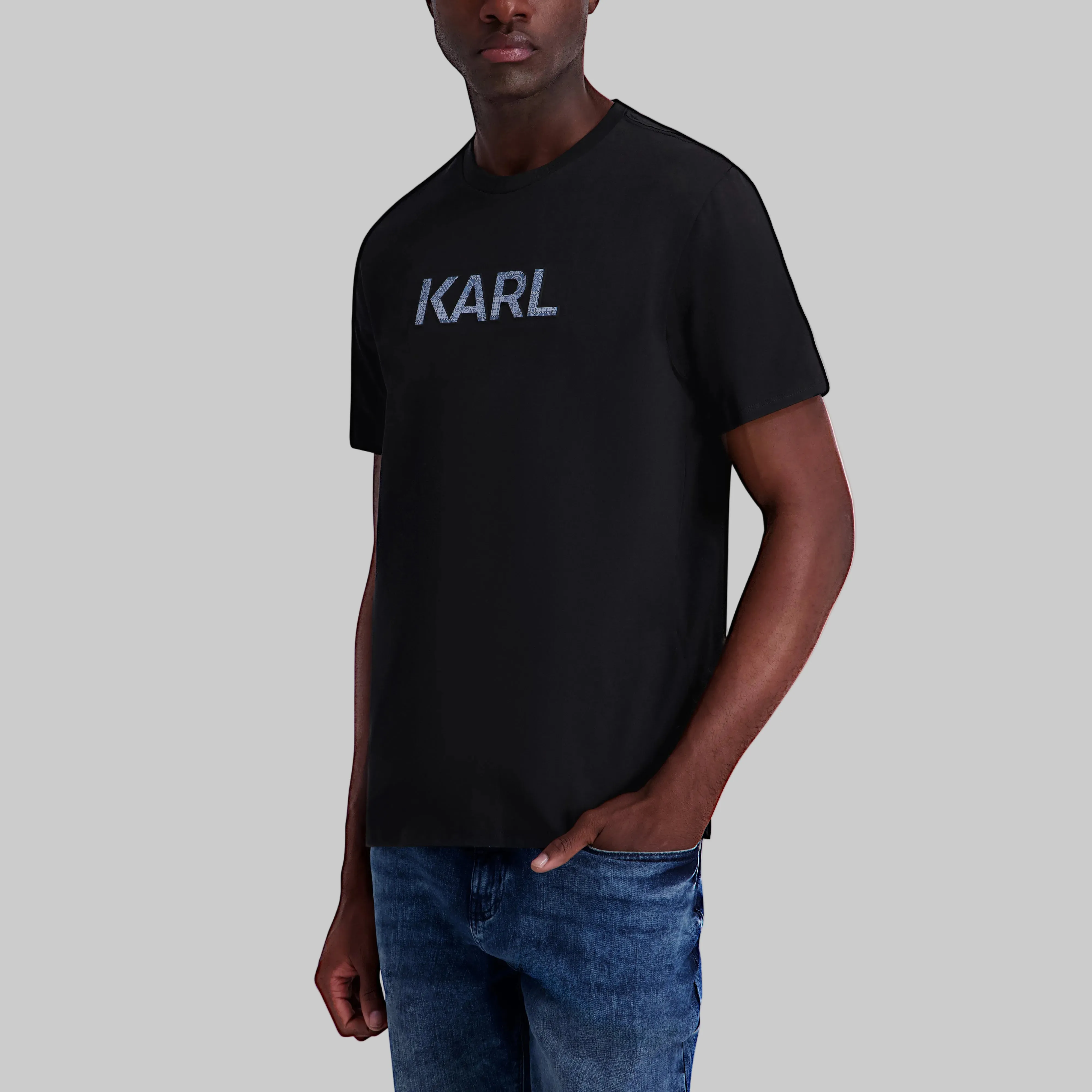 TILE KARL LOGO TEE sold by Karl Lagerfeld Paris product image thumbnail 3