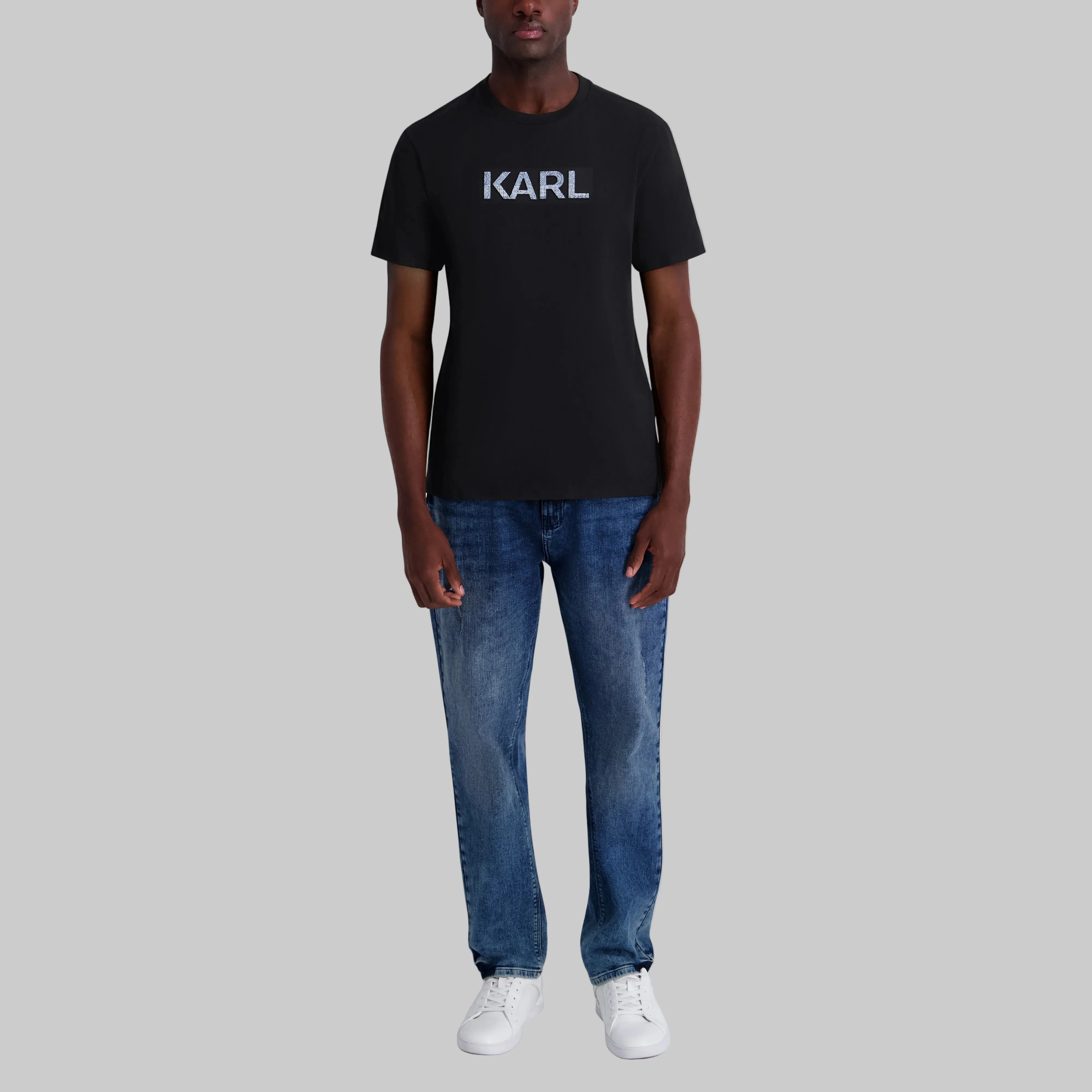 TILE KARL LOGO TEE sold by Karl Lagerfeld Paris product image thumbnail 4