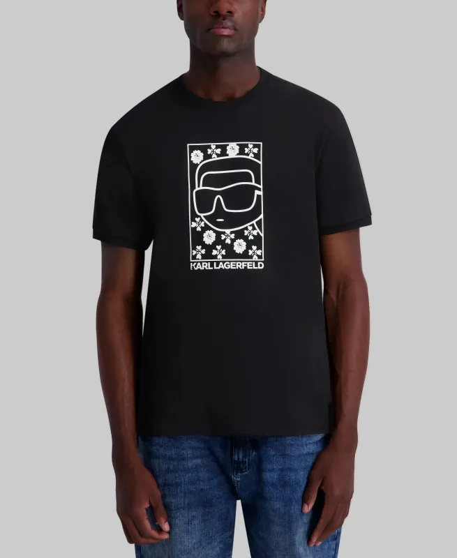 KARL FLOWER TEE made by Karl Lagerfeld Paris