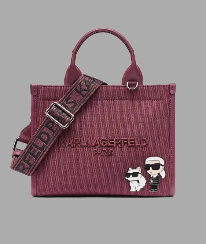 KRISTINA SMALL TOTE WITH TOP ZIPPER made by Karl Lagerfeld Paris