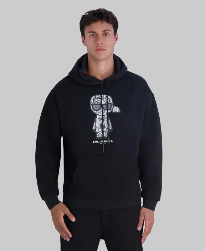 LARGE KARL ICON HOODIE made by Karl Lagerfeld Paris