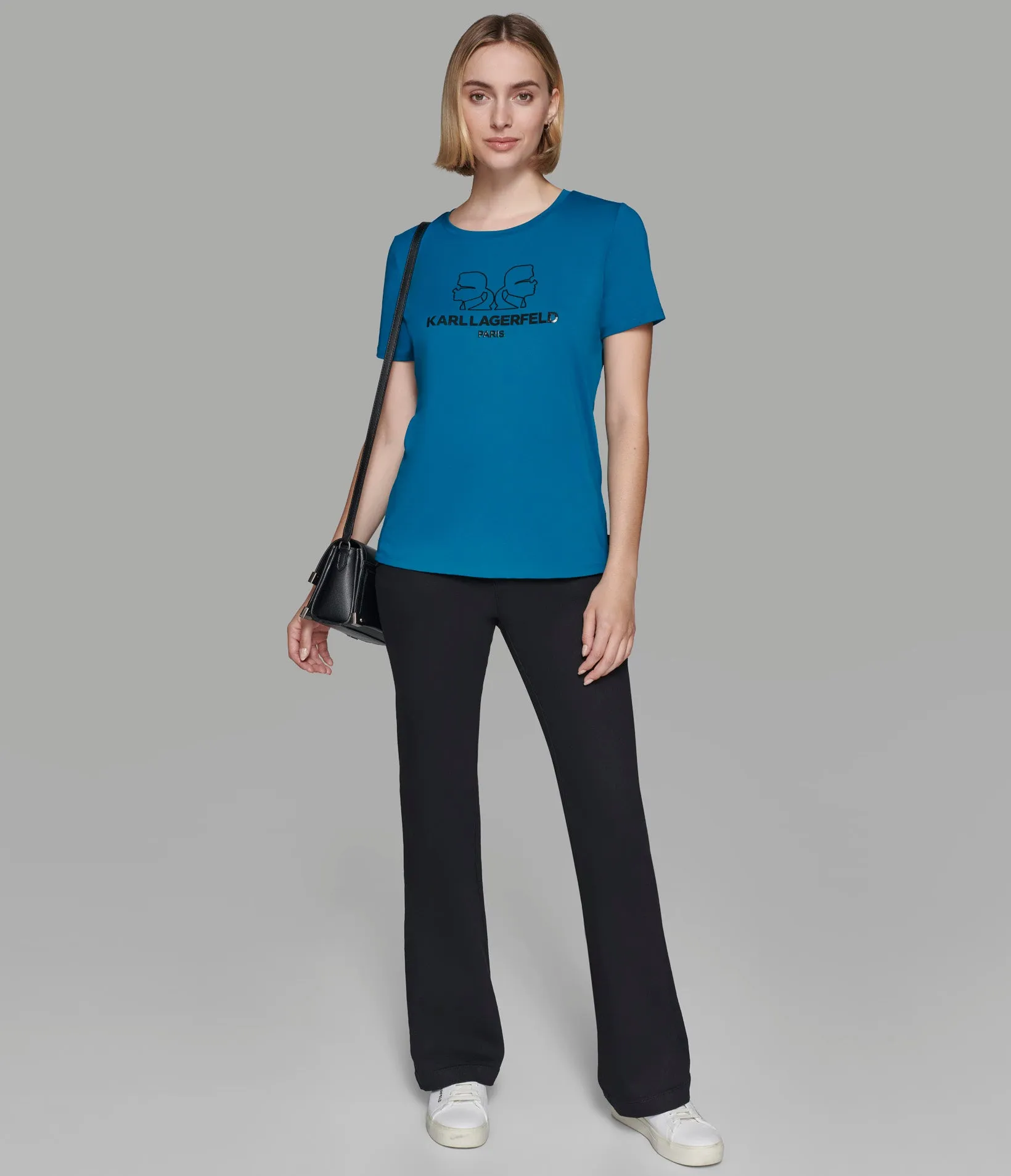 DOUBLE KARL HEAD TEE sold by Karl Lagerfeld Paris product image thumbnail 2