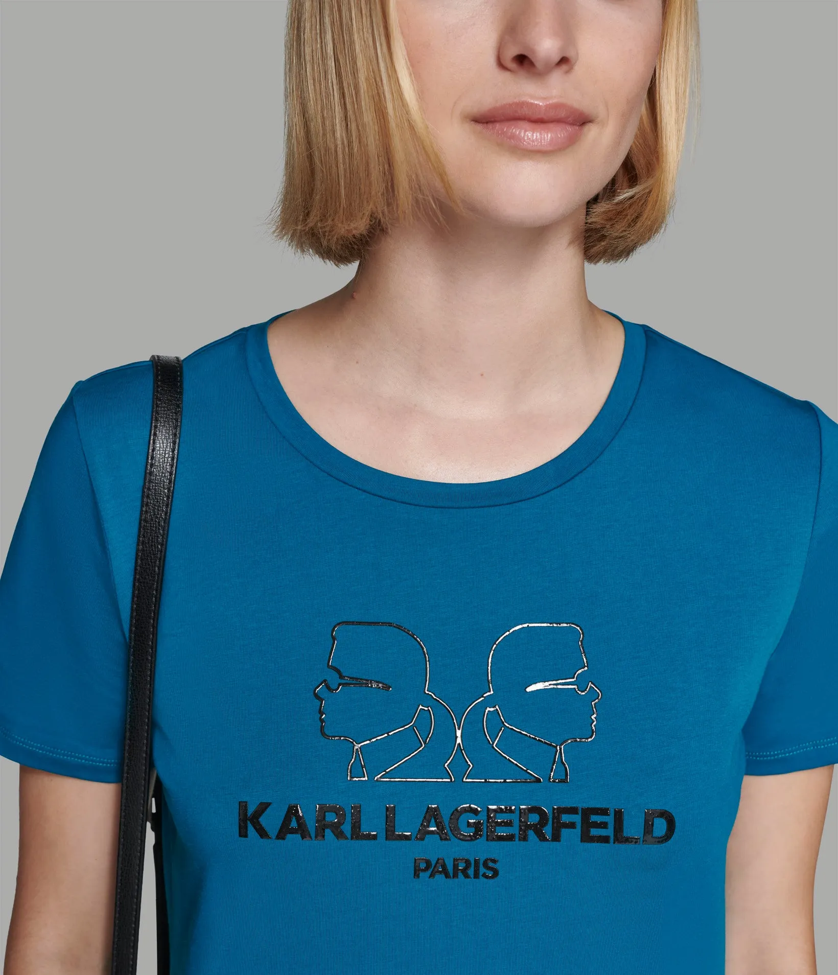 DOUBLE KARL HEAD TEE sold by Karl Lagerfeld Paris product image thumbnail 4