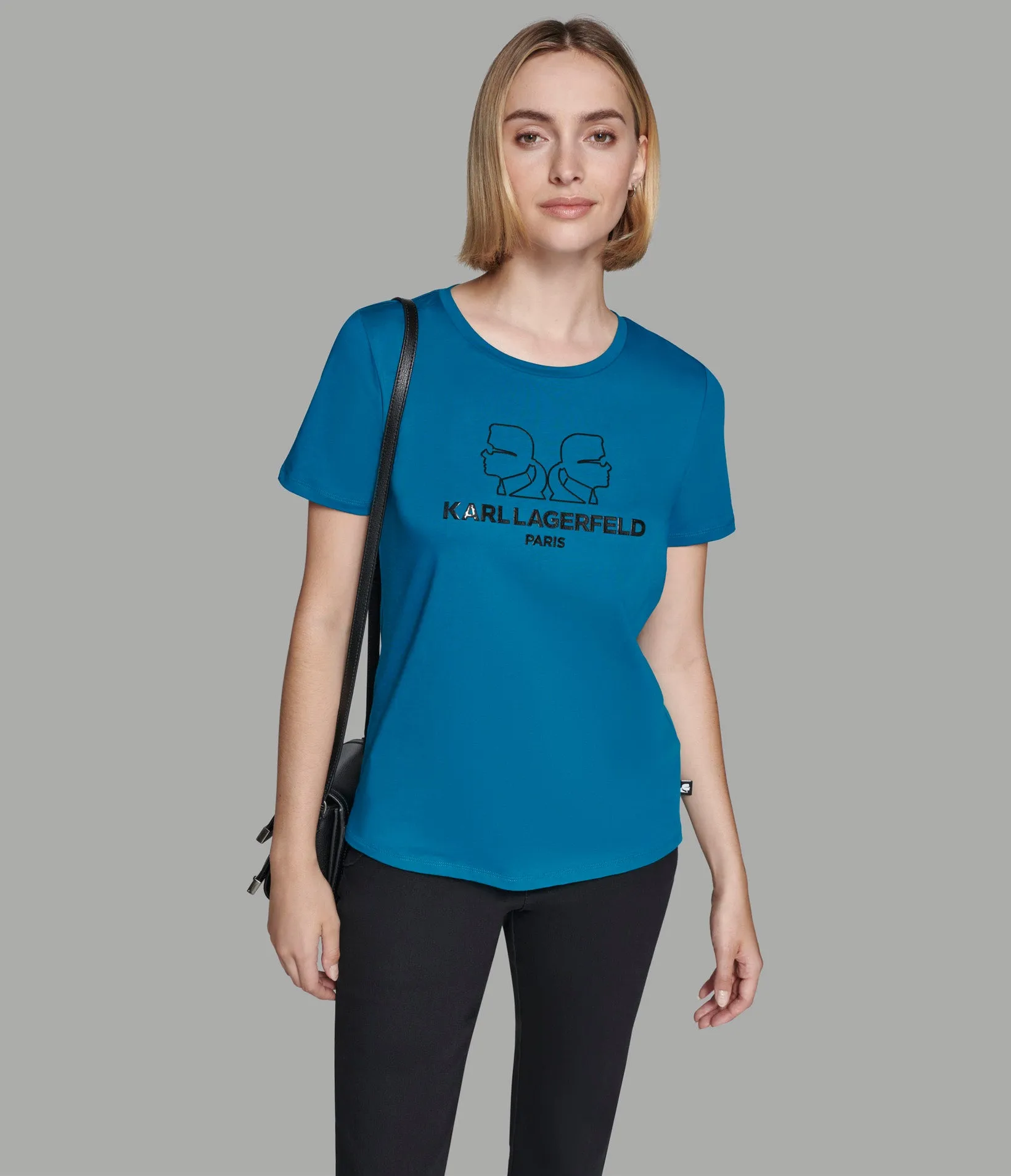 DOUBLE KARL HEAD TEE sold by Karl Lagerfeld Paris