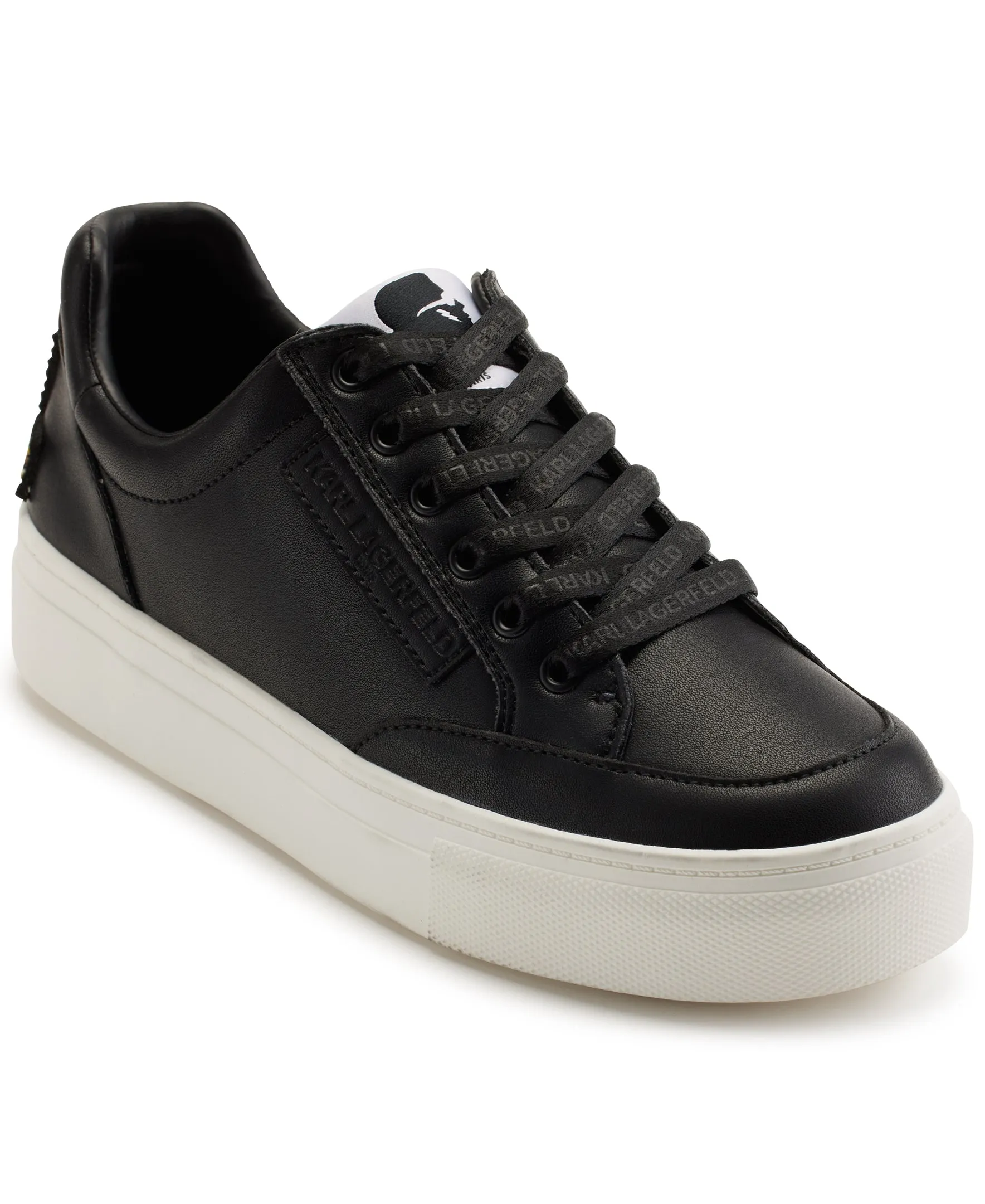 CALICO PATCH LACE UP SNEAKER sold by Karl Lagerfeld Paris