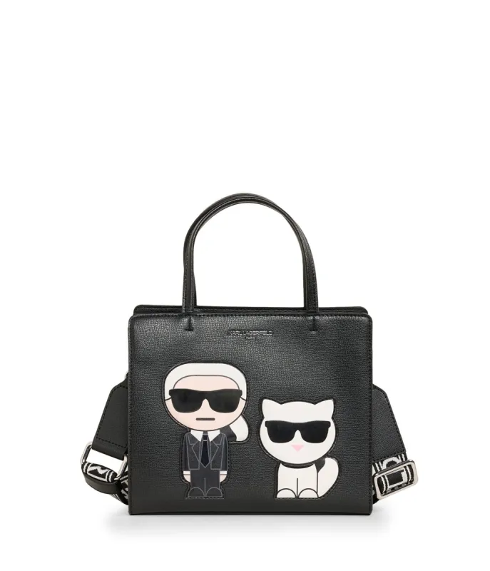 MAYBELLE ROUND HEAD DUO SATCHEL sold by Karl Lagerfeld Paris