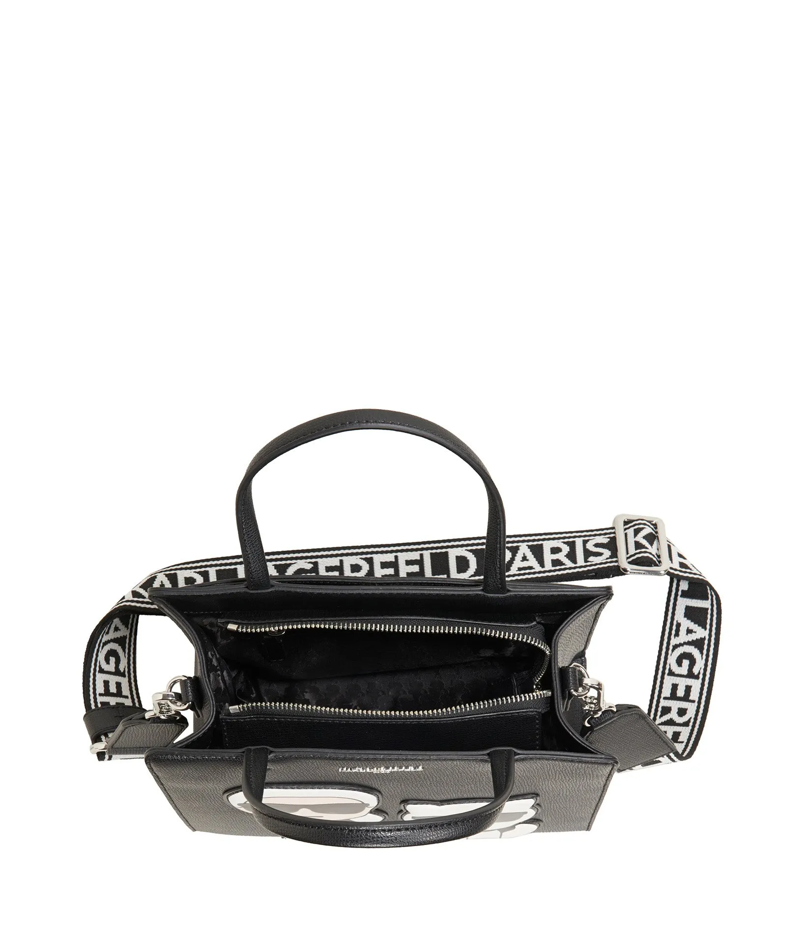 MAYBELLE ROUND HEAD DUO SATCHEL sold by Karl Lagerfeld Paris product image thumbnail 4