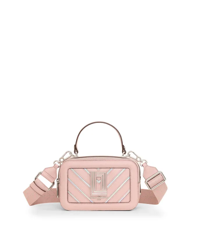 SIMONE CHEVRON CAMERA BAG sold by Karl Lagerfeld Paris