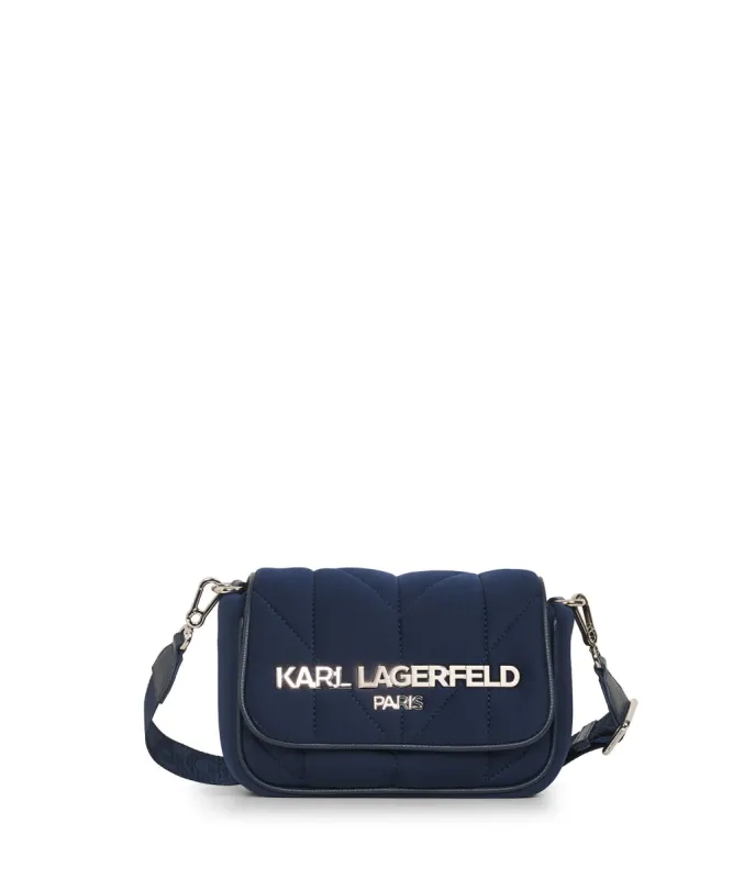 VOYAGE NEOPRENE LOGO CROSSBODY made by Karl Lagerfeld Paris