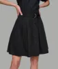 PLEATED POPLIN MINI SKIRT sold by Karl Lagerfeld Paris