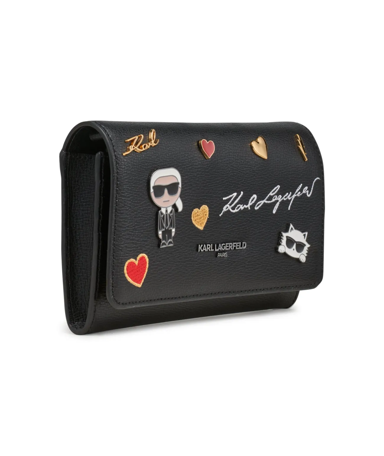 LOURDES CROSSBODY WITH WRISTLET STRAP sold by Karl Lagerfeld Paris product image thumbnail 3