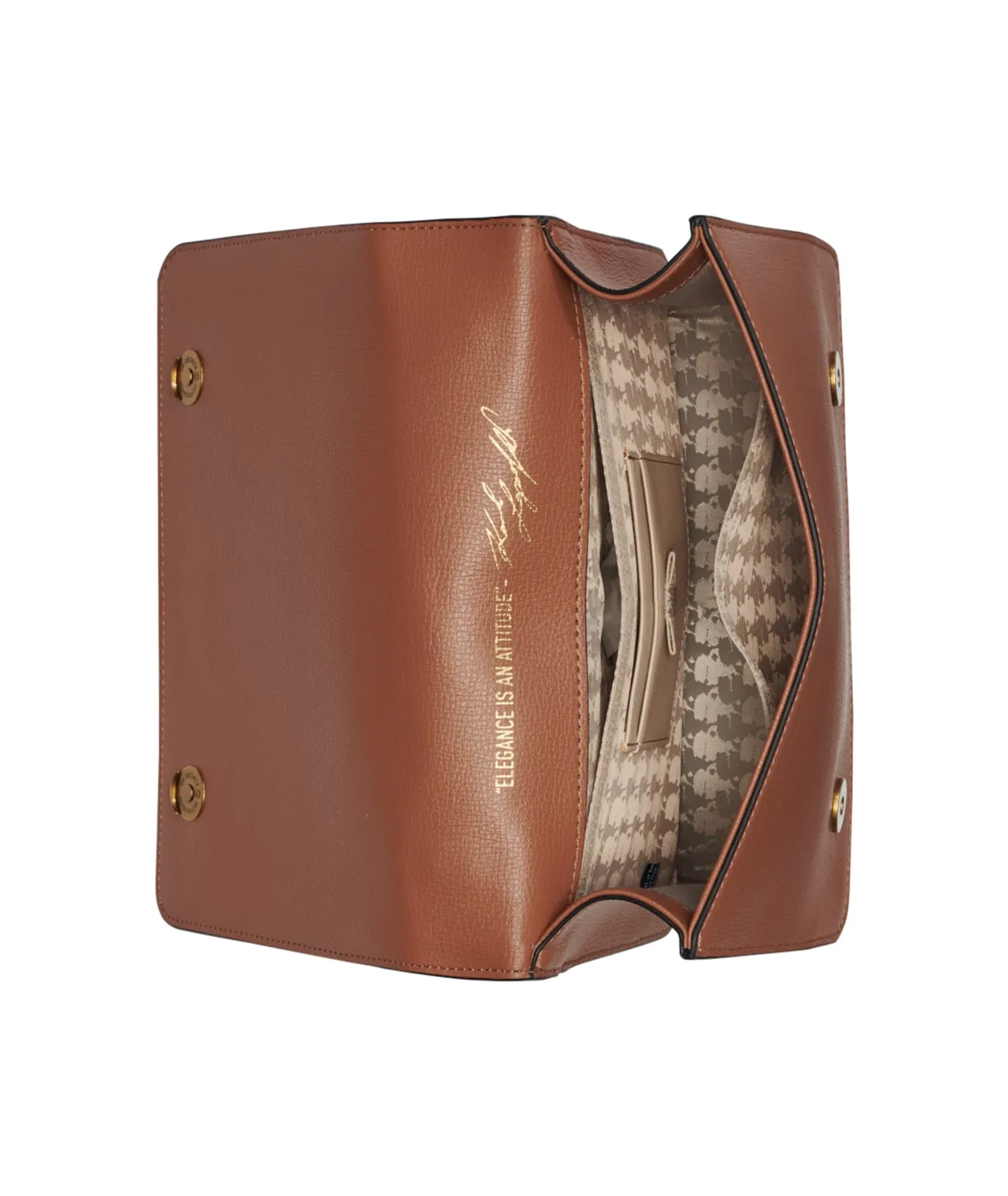 SIMONE HOUSE MONOGRAM PATCH CROSSBODY sold by Karl Lagerfeld Paris product image thumbnail 4