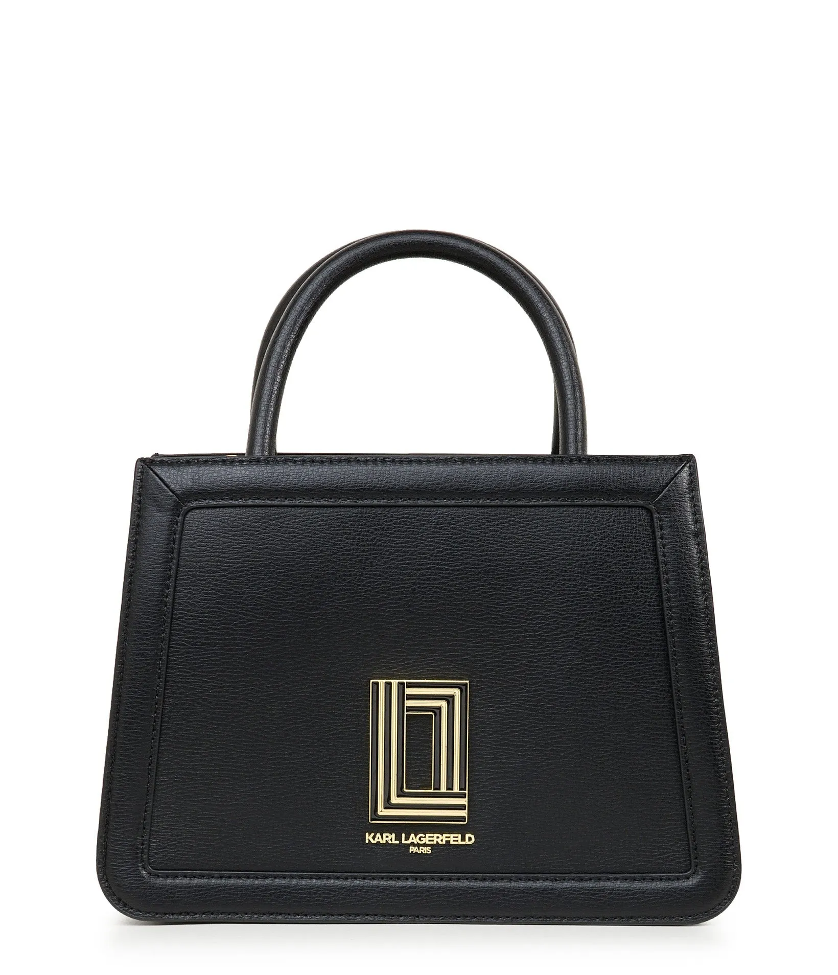SIMONE LEATHER SATCHEL BAG sold by Karl Lagerfeld Paris
