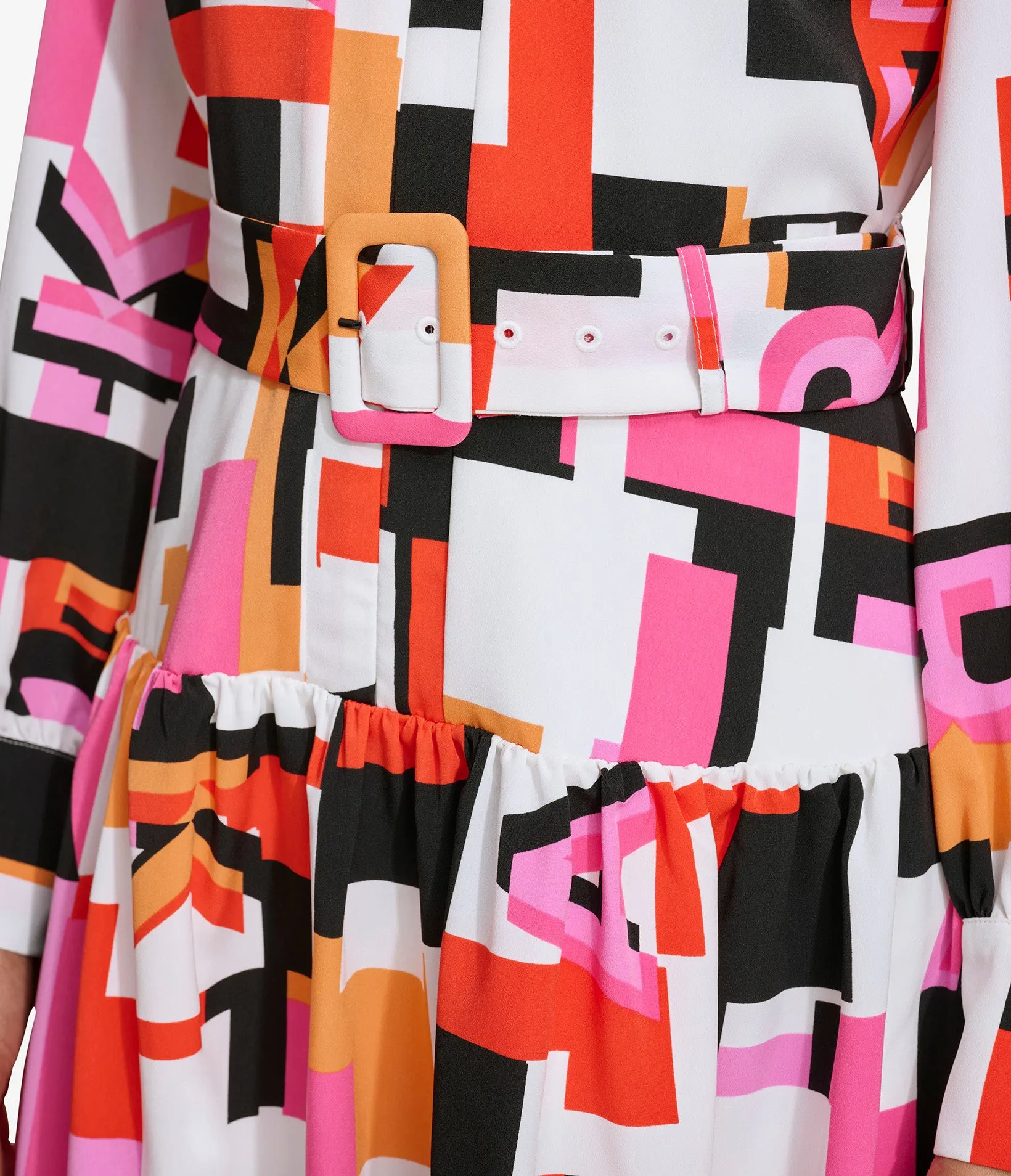 BELTED SHIRT DRESS sold by Karl Lagerfeld Paris product image thumbnail 5