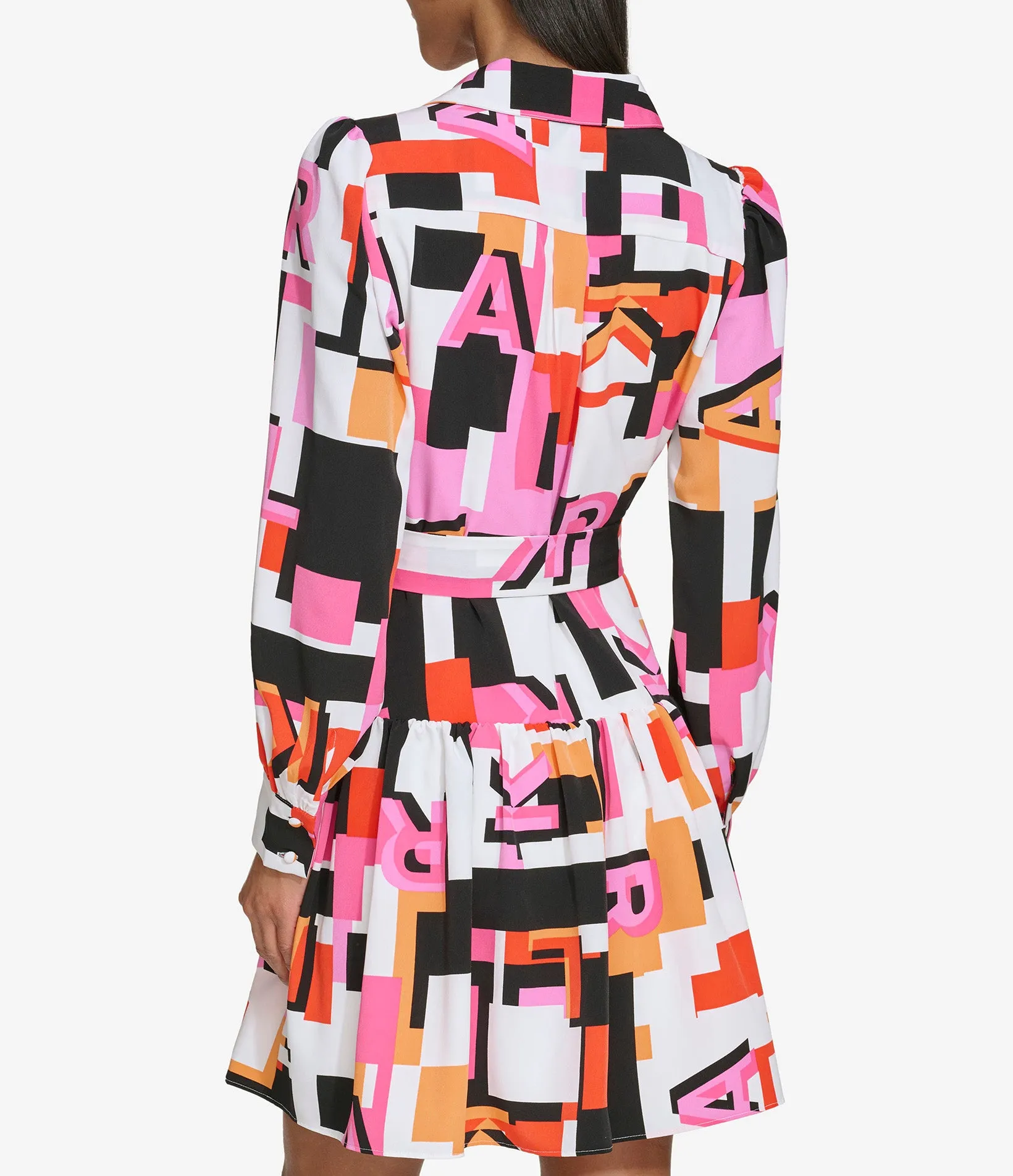 BELTED SHIRT DRESS sold by Karl Lagerfeld Paris product image thumbnail 2