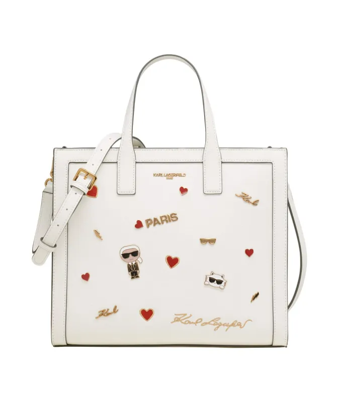 NOUVEAU MEDIUM SATCHEL sold by Karl Lagerfeld Paris