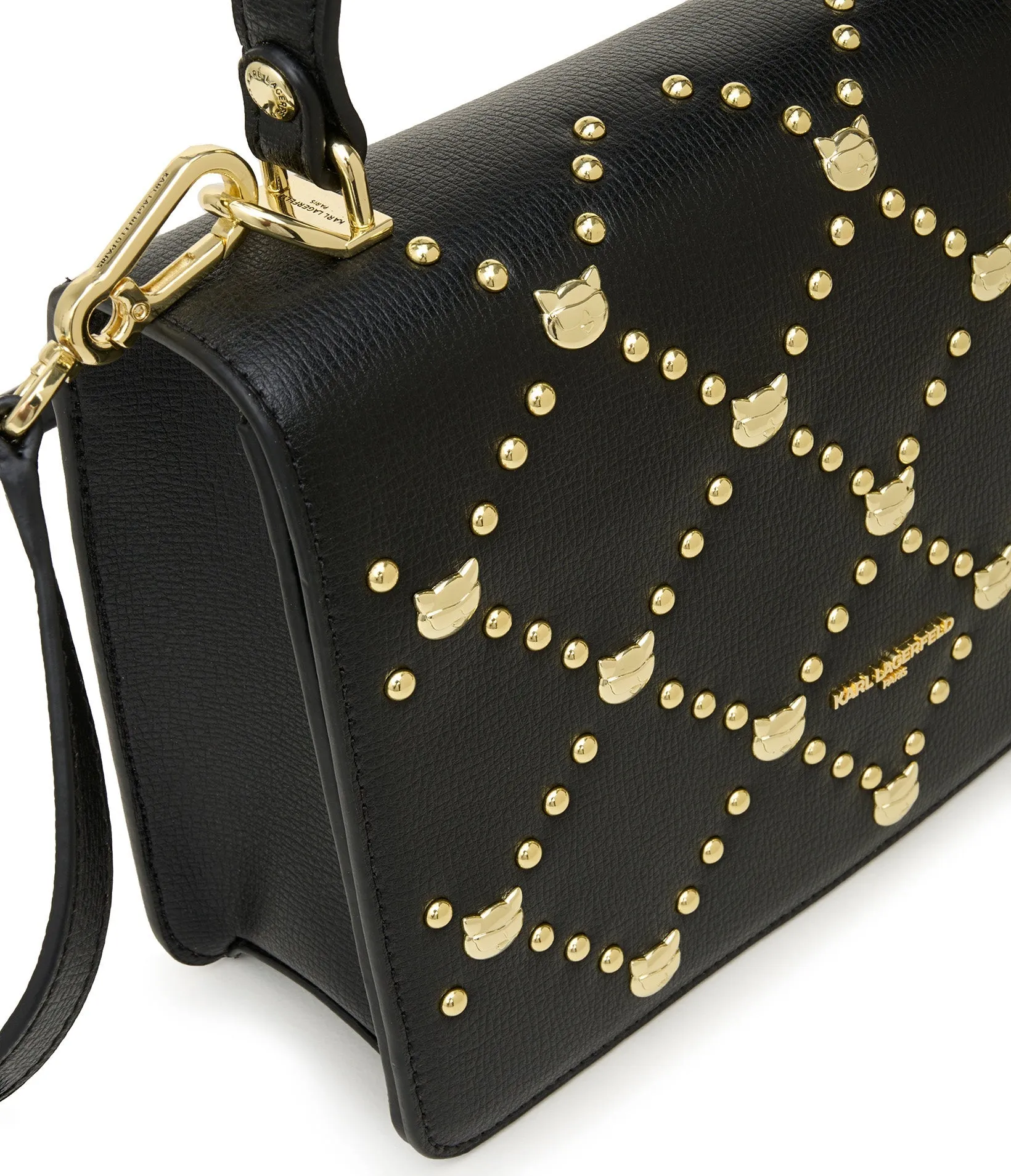 SIMONE FLAP CROSSBODY sold by Karl Lagerfeld Paris product image thumbnail 4