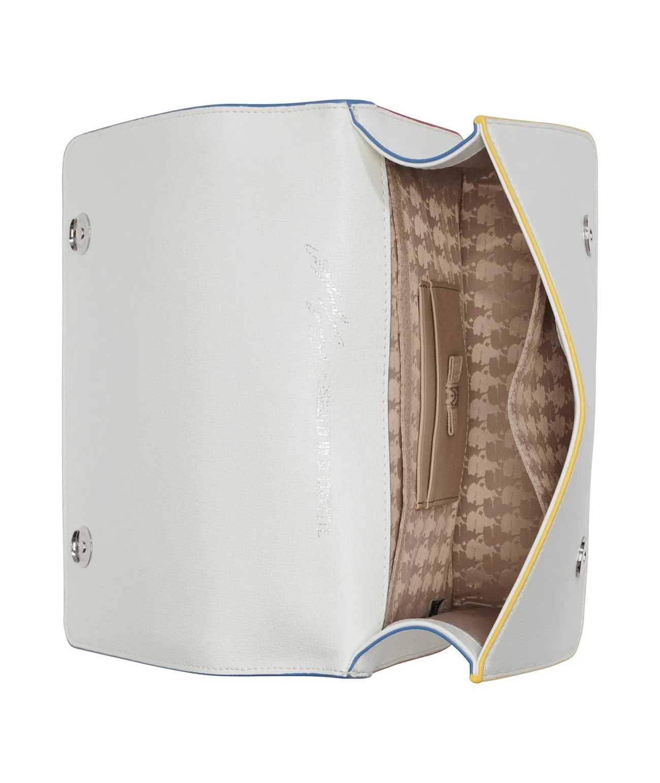 SIMONE FLAP CROSSBODY sold by Karl Lagerfeld Paris product image thumbnail 4