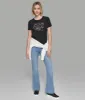 LUXE SPARKLE SCRIPT TEE sold by Karl Lagerfeld Paris