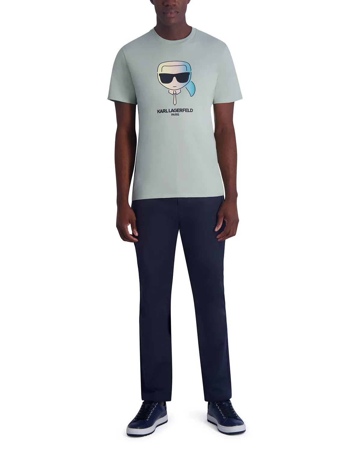 OMBRE KARL CHARACTER T-SHIRT sold by Karl Lagerfeld Paris product image thumbnail 4